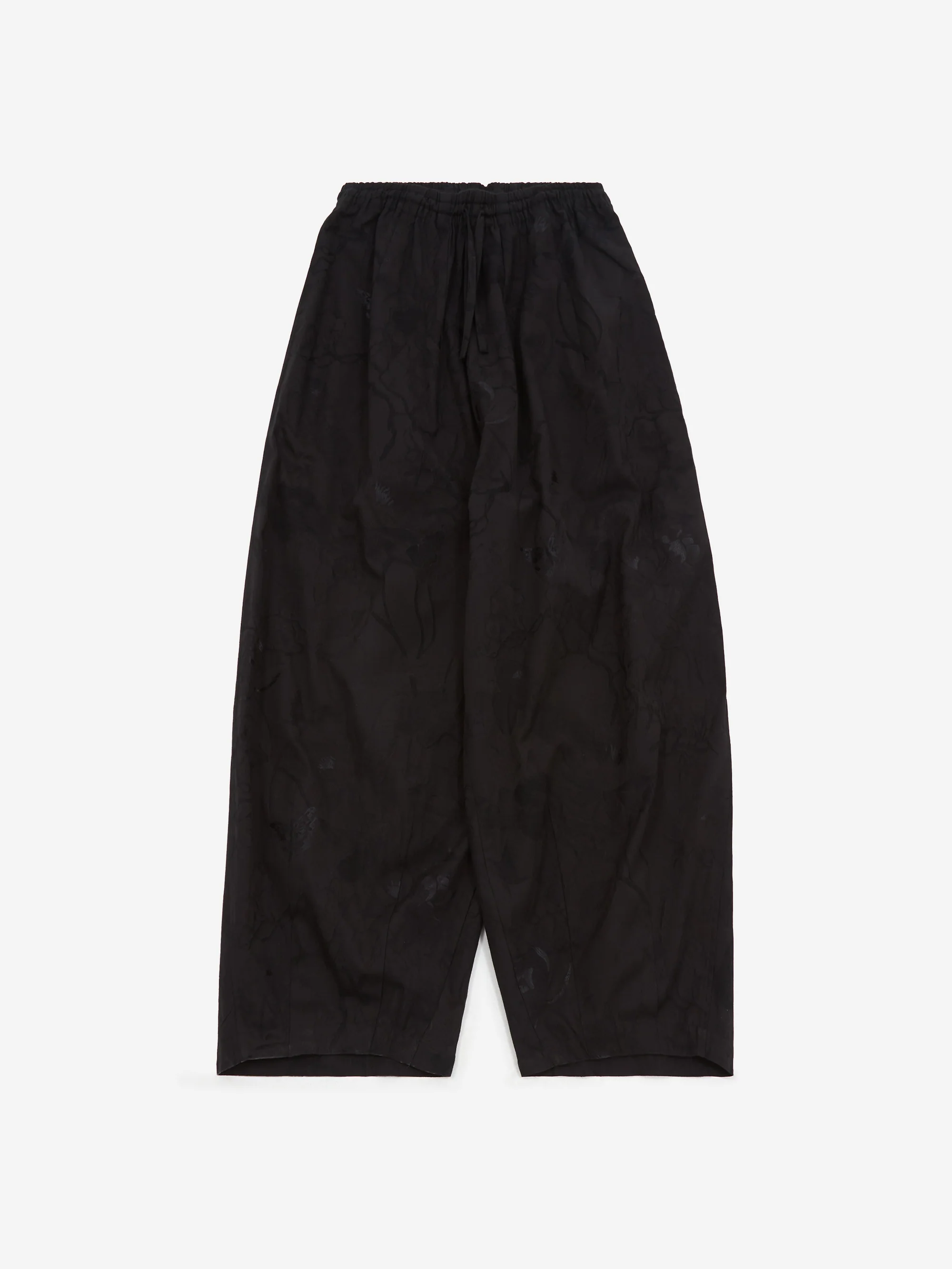 Needles H.D.P. Pant - C/PE/PU Papillon Jq. - Black - Image 4