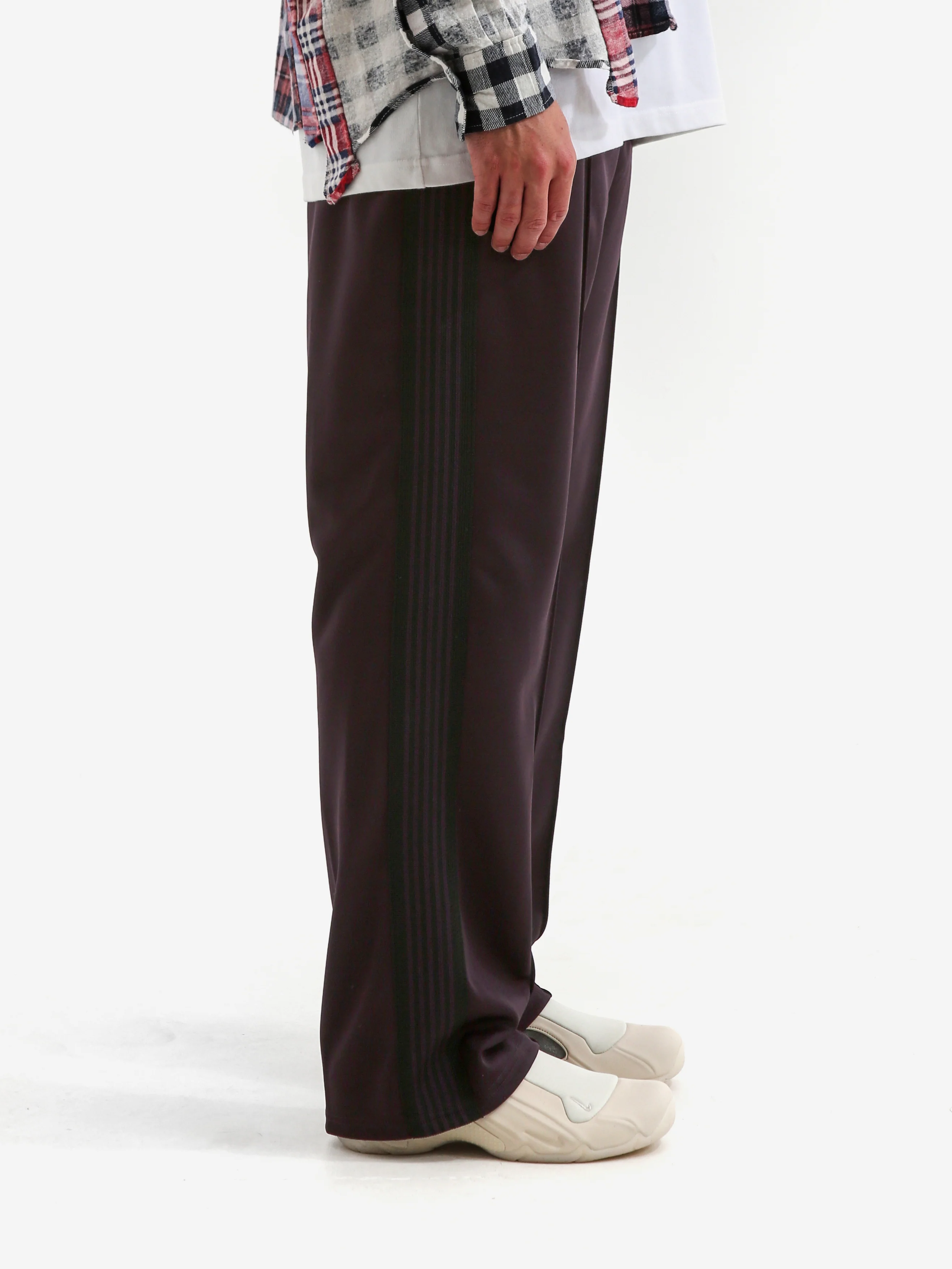 Needles Poly Smooth Track Pant - Dark Purple - Image 3