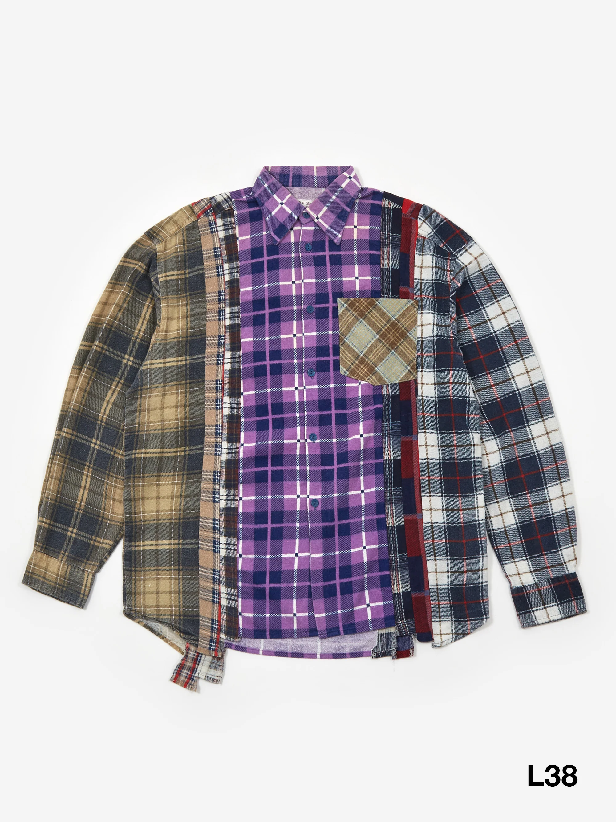 Needles Rebuild 7 Cut Flannel Shirt - Assorted Sale 2 - Image 3