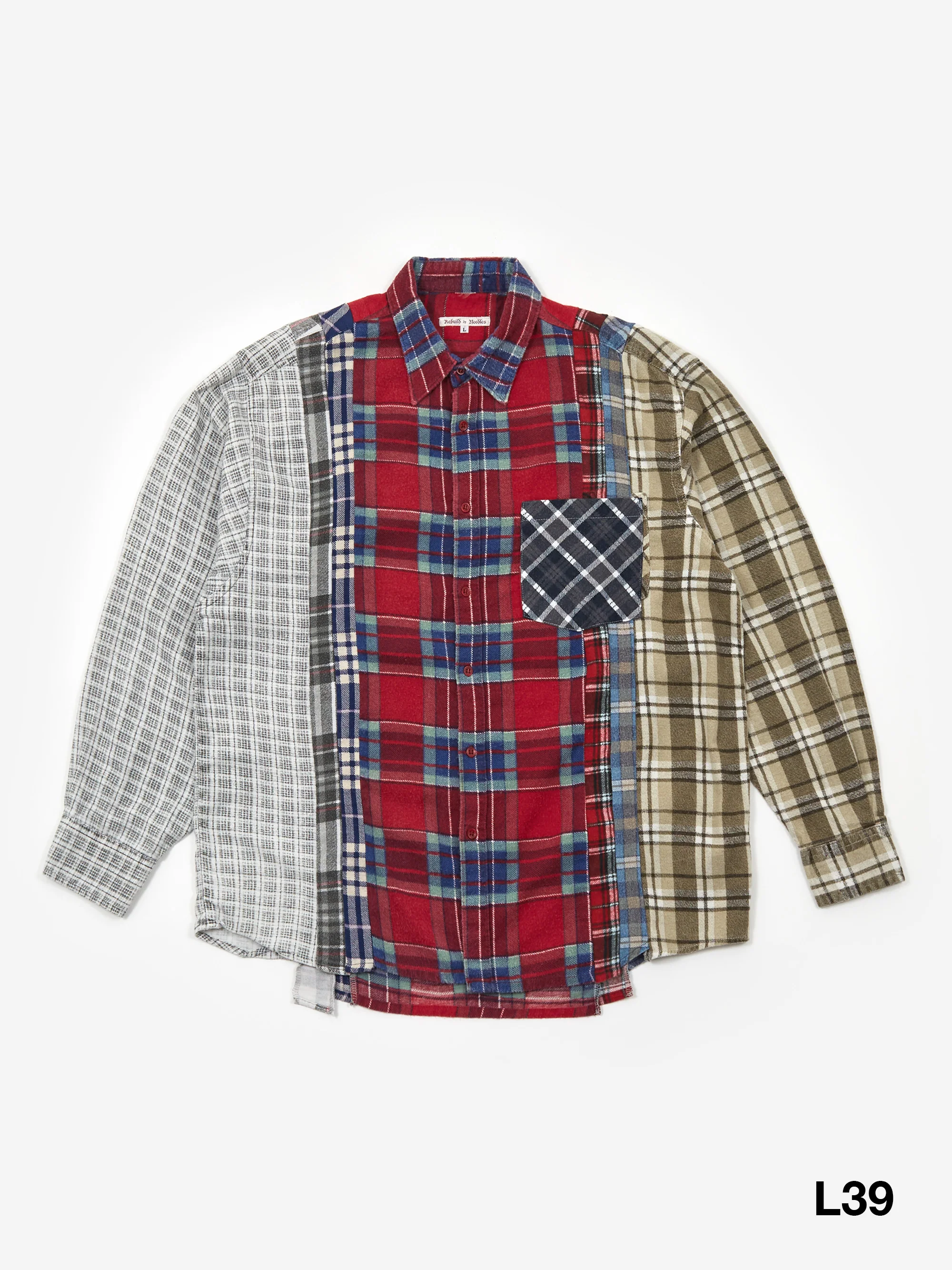 Needles Rebuild 7 Cut Flannel Shirt - Assorted Sale 2 - Image 4