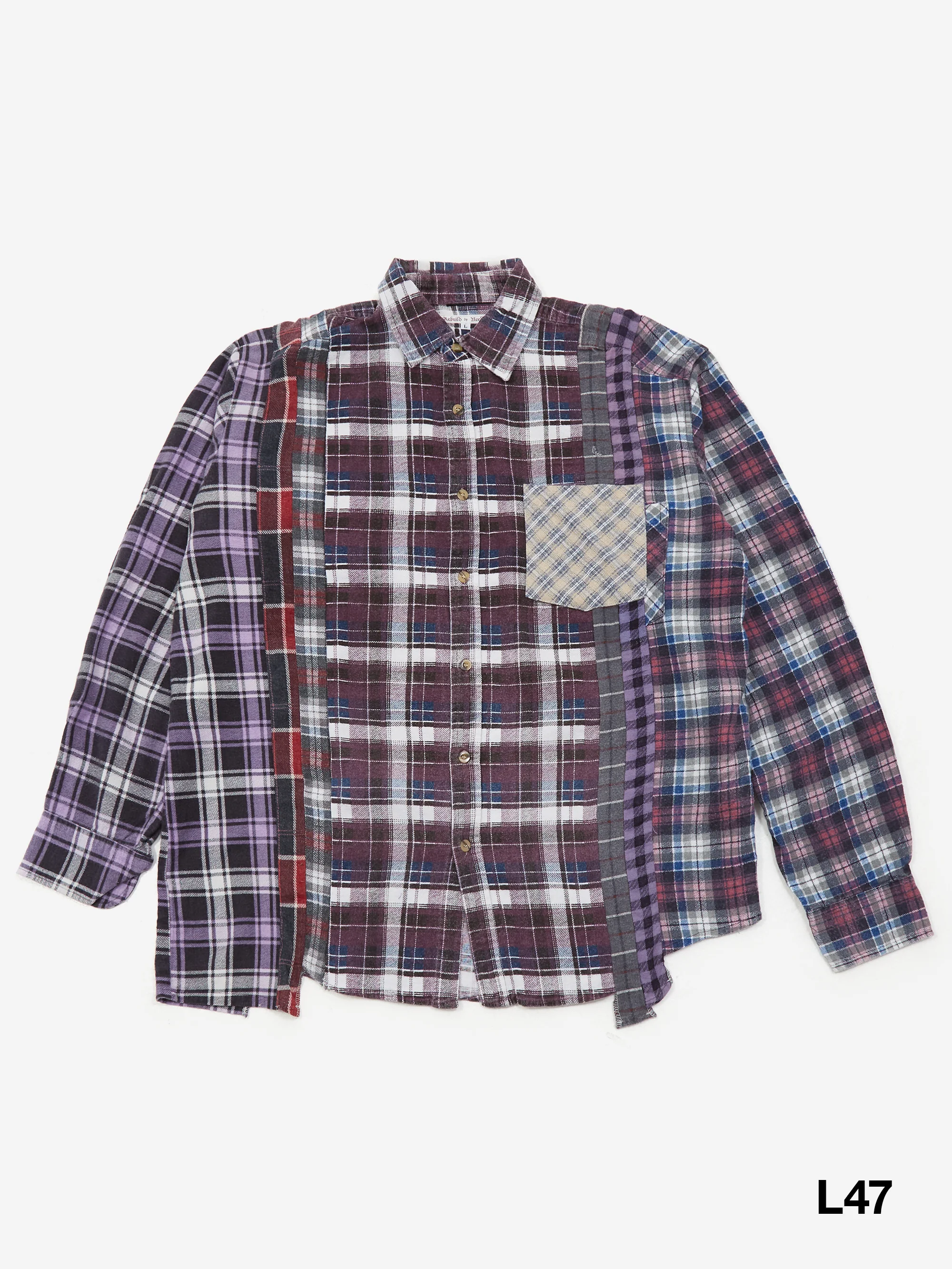 Needles Rebuild 7 Cuts Flannel Shirt - Assorted Sale 1 - Image 5
