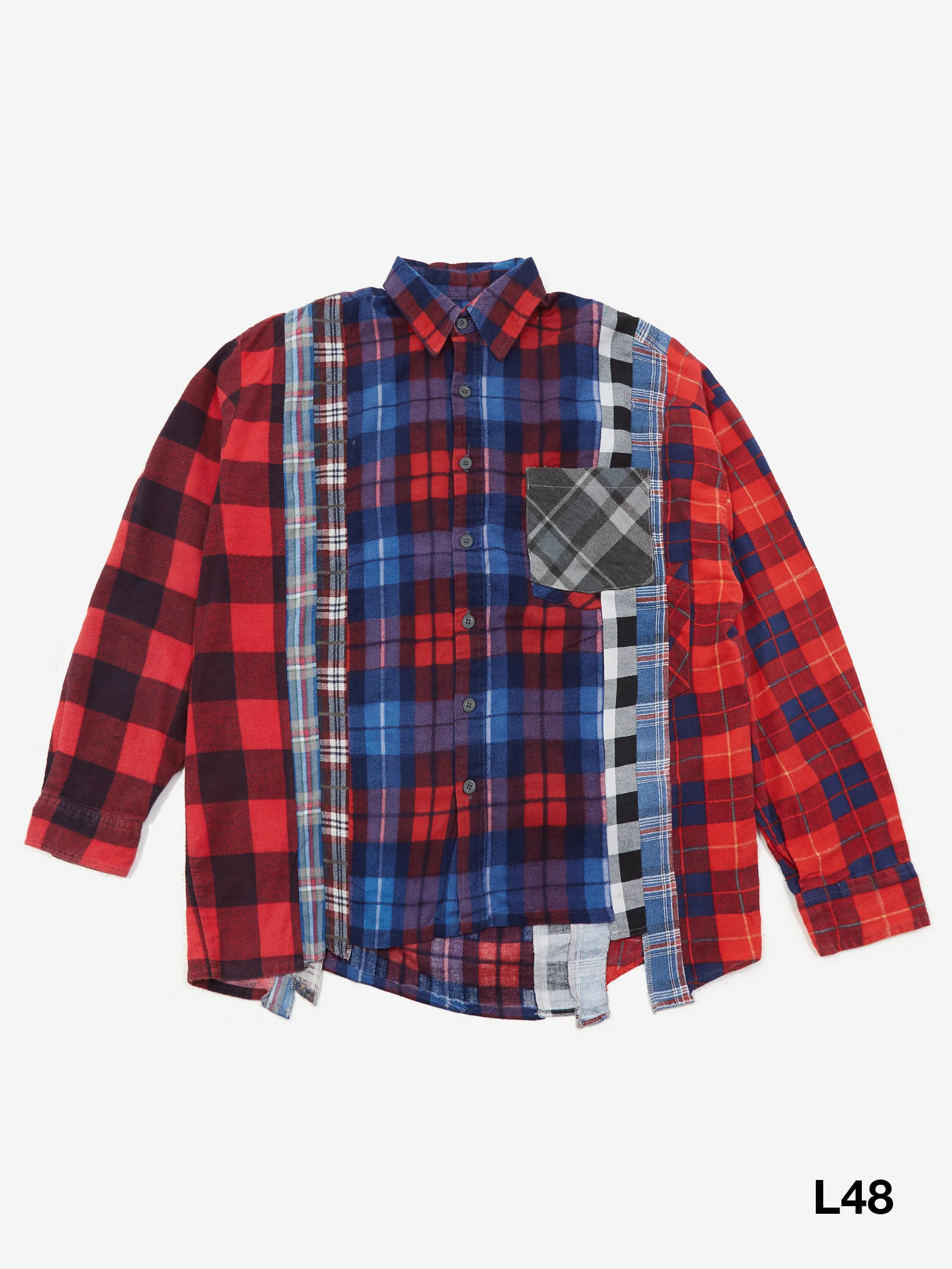 Needles Rebuild 7 Cuts Flannel Shirt - Assorted Sale 1 - Image 6