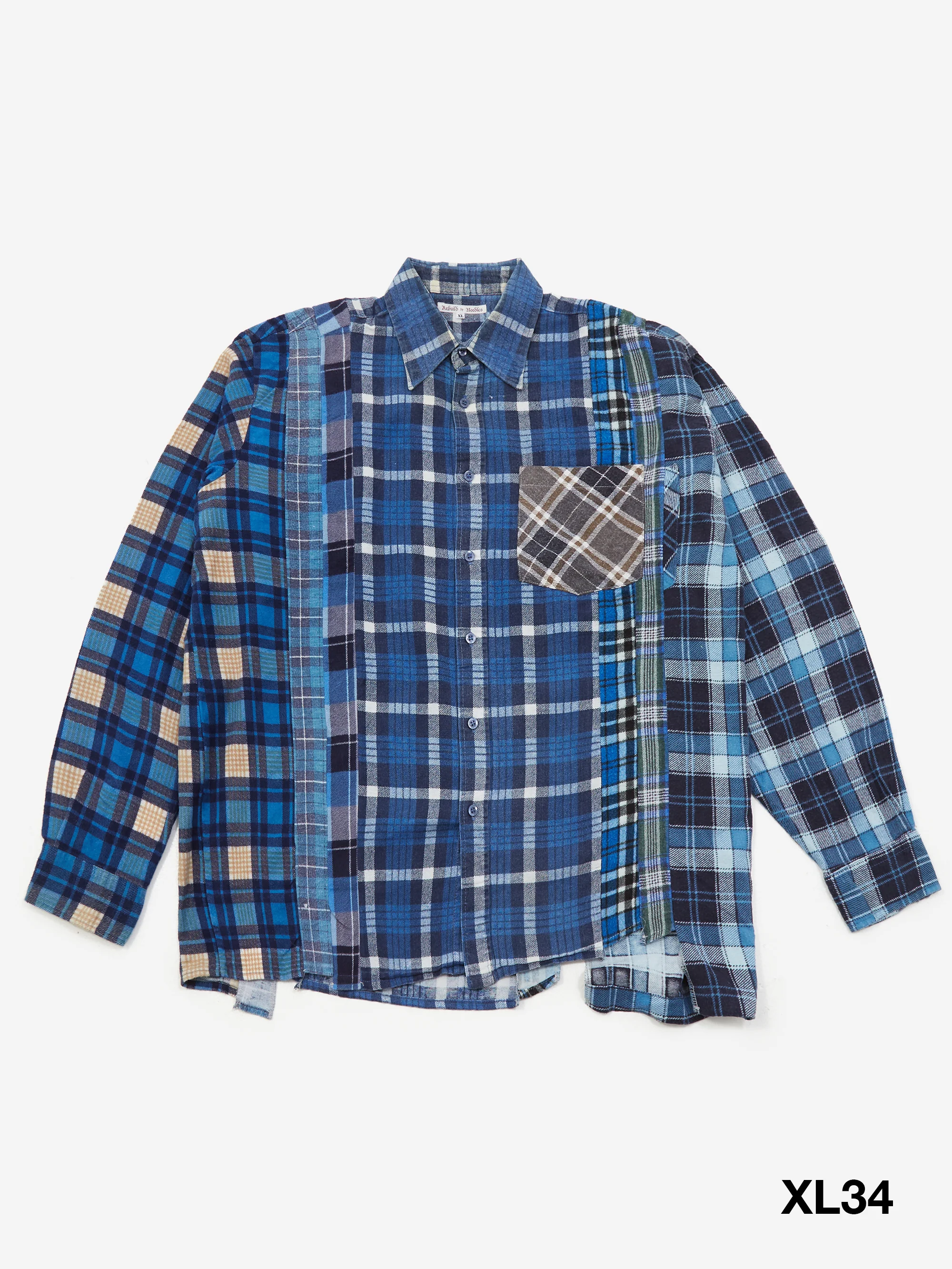 Needles Rebuild 7 Cuts Flannel Shirt - Assorted Sale 1 - Image 8