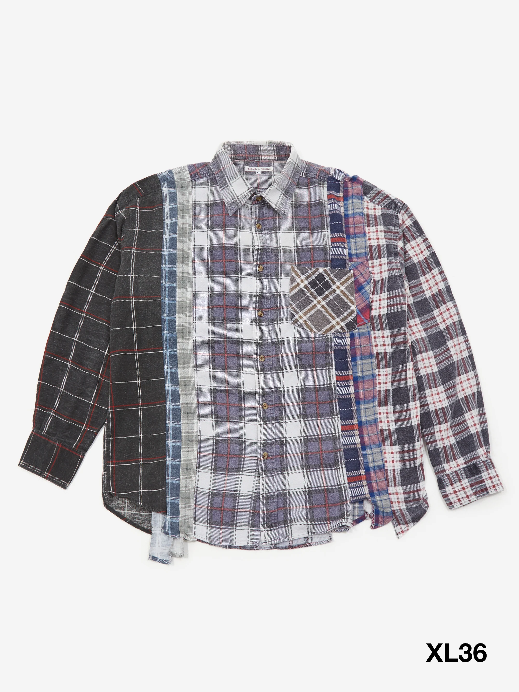 Needles Rebuild 7 Cuts Flannel Shirt - Assorted Sale 1 - Image 9