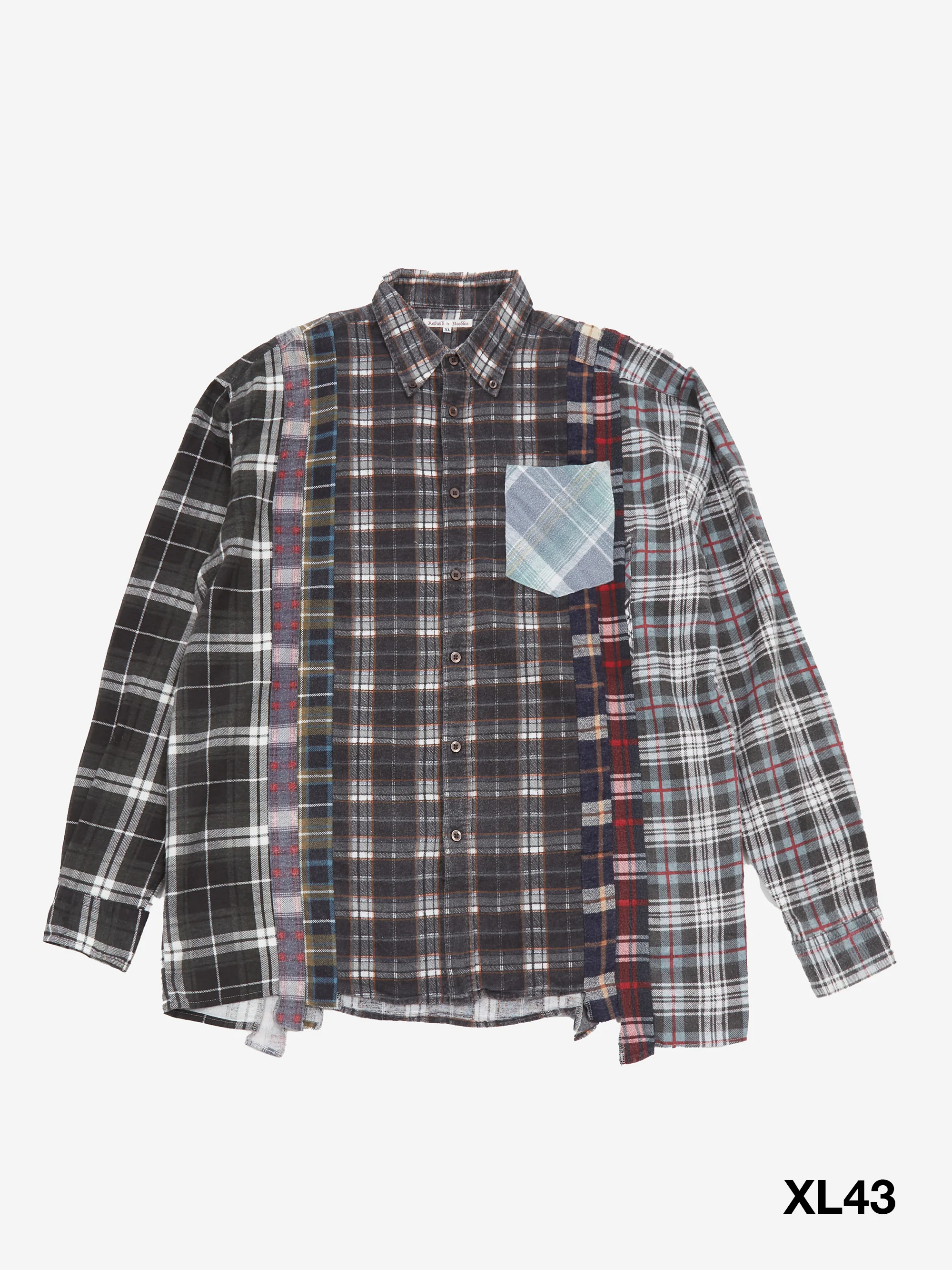 Needles Rebuild 7 Cuts Flannel Shirt - Assorted - Image 14