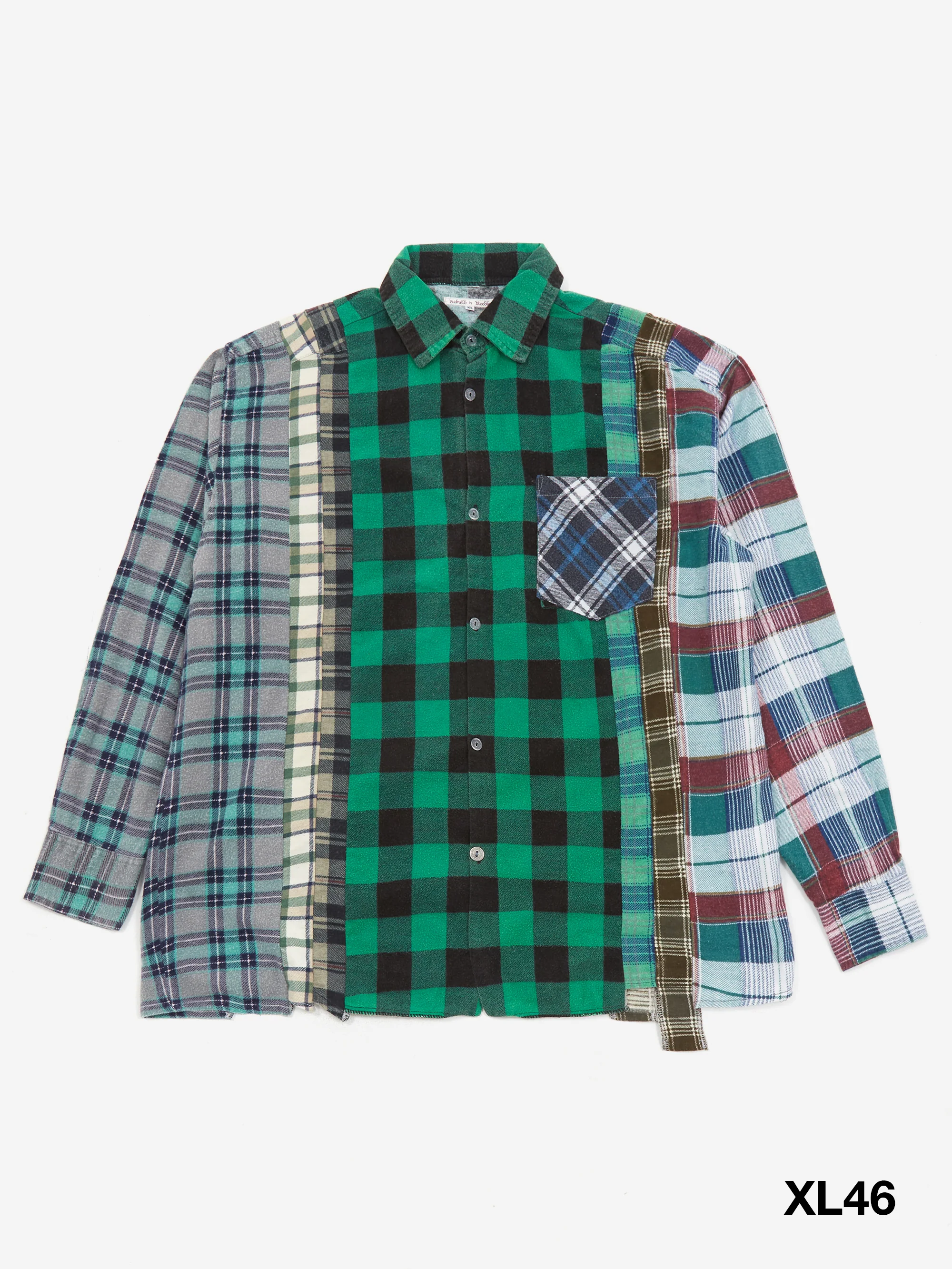 Needles Rebuild 7 Cuts Flannel Shirt - Assorted - Image 16