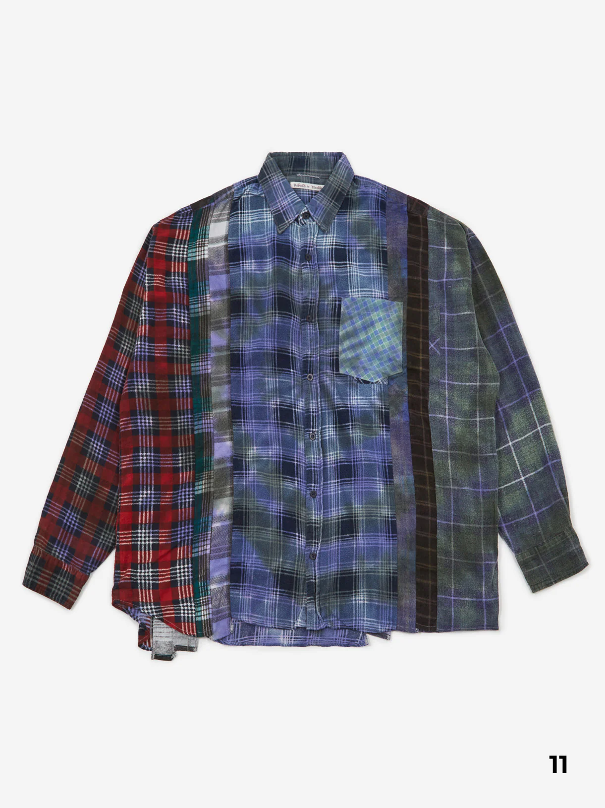 Needles Rebuild 7 Cuts Wide Shirt Tie Dye - Assorted - Image 2