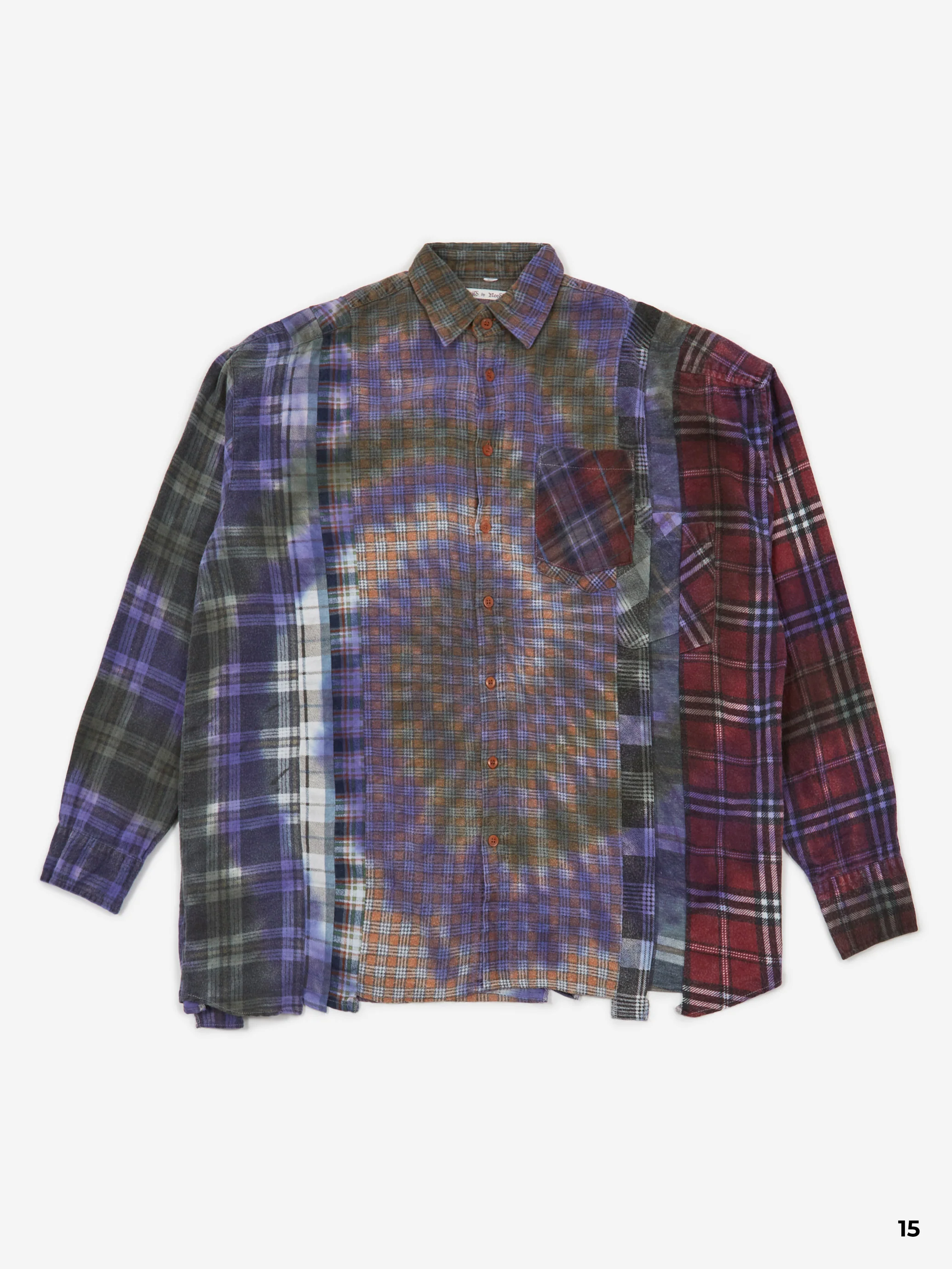 Needles Rebuild 7 Cuts Wide Shirt Tie Dye - Assorted - Image 6