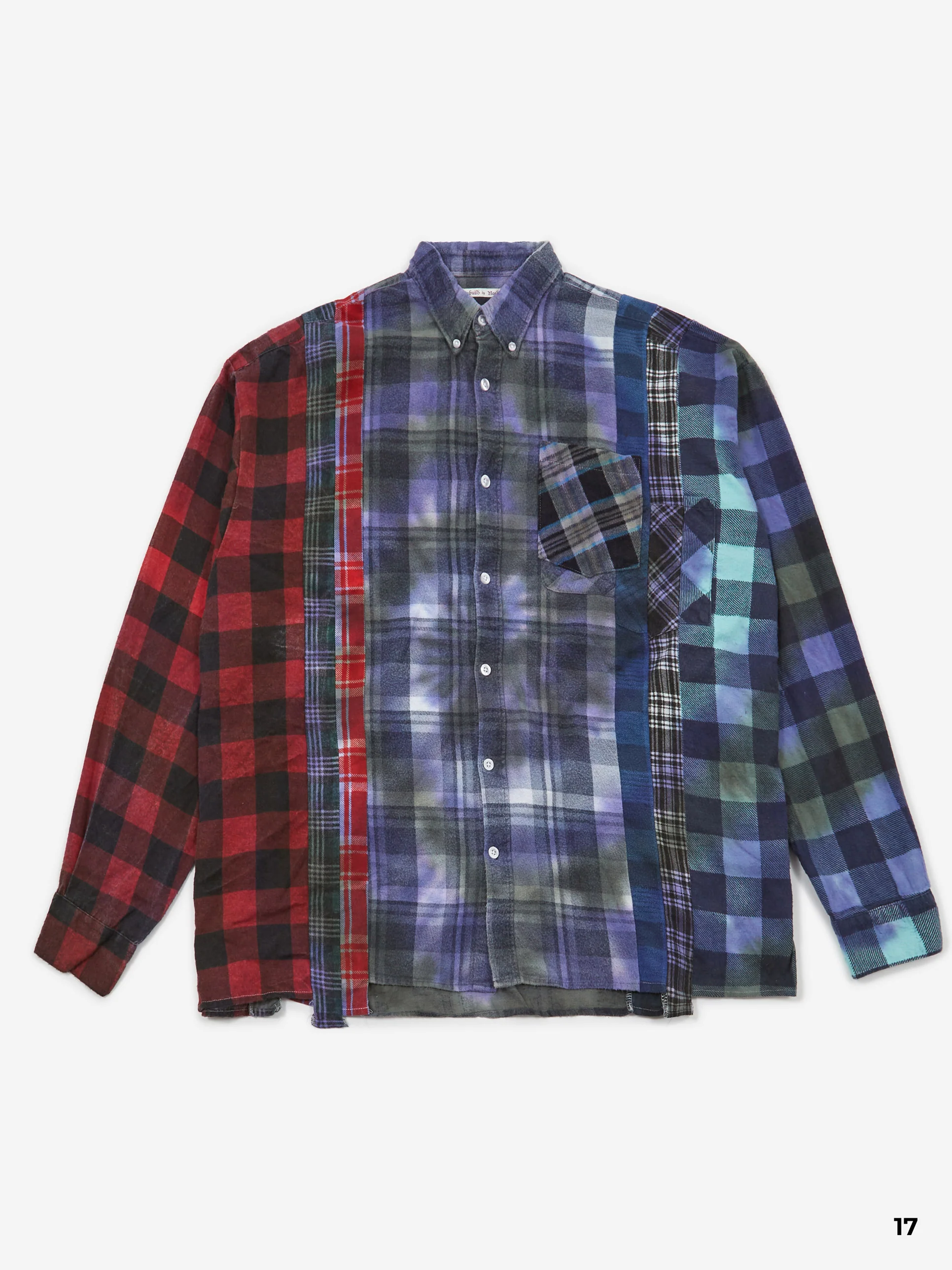 Needles Rebuild 7 Cuts Wide Shirt Tie Dye - Assorted - Image 8