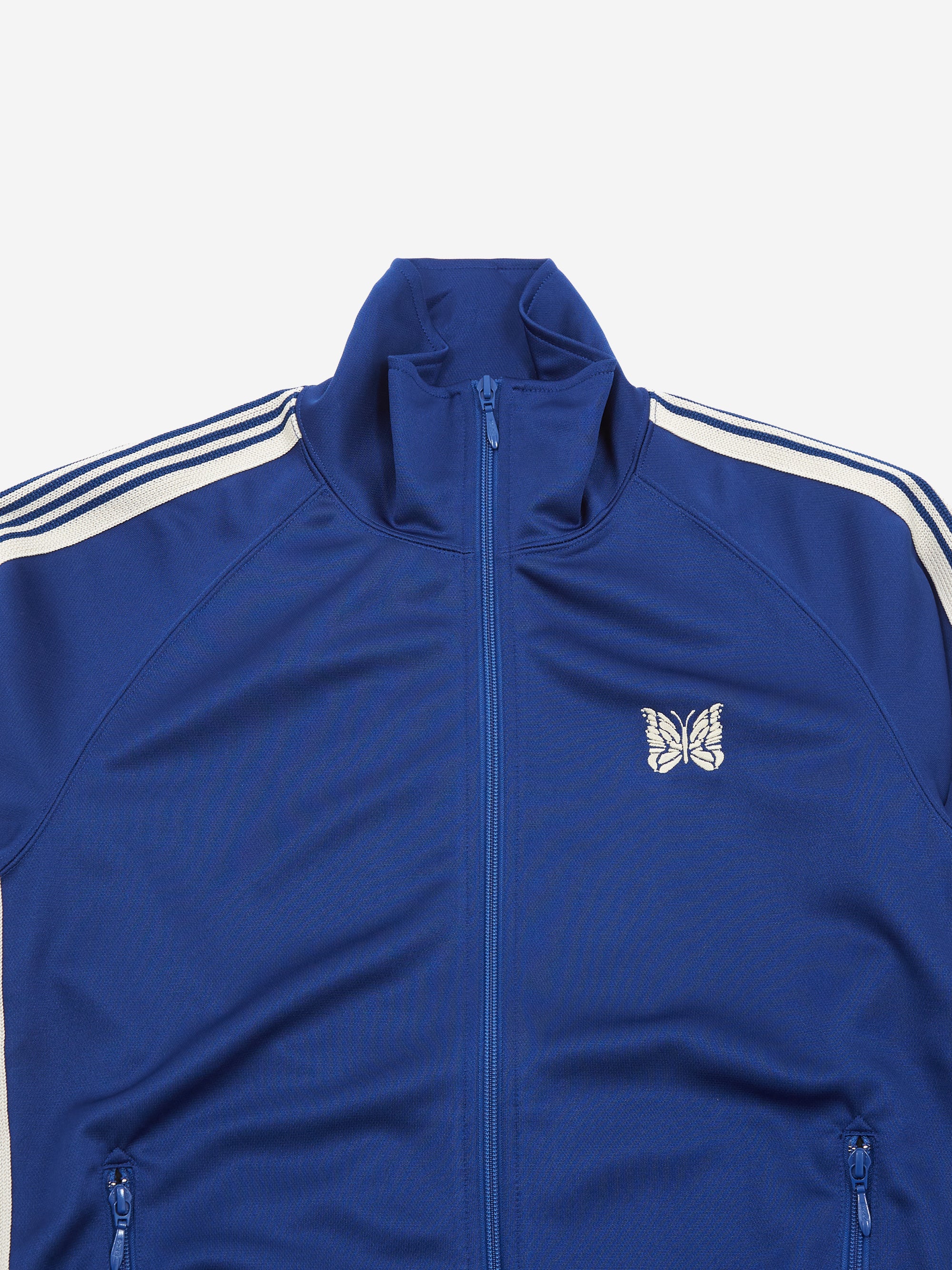 Needles Track Jacket - Poly Smooth - Royal - Image 6