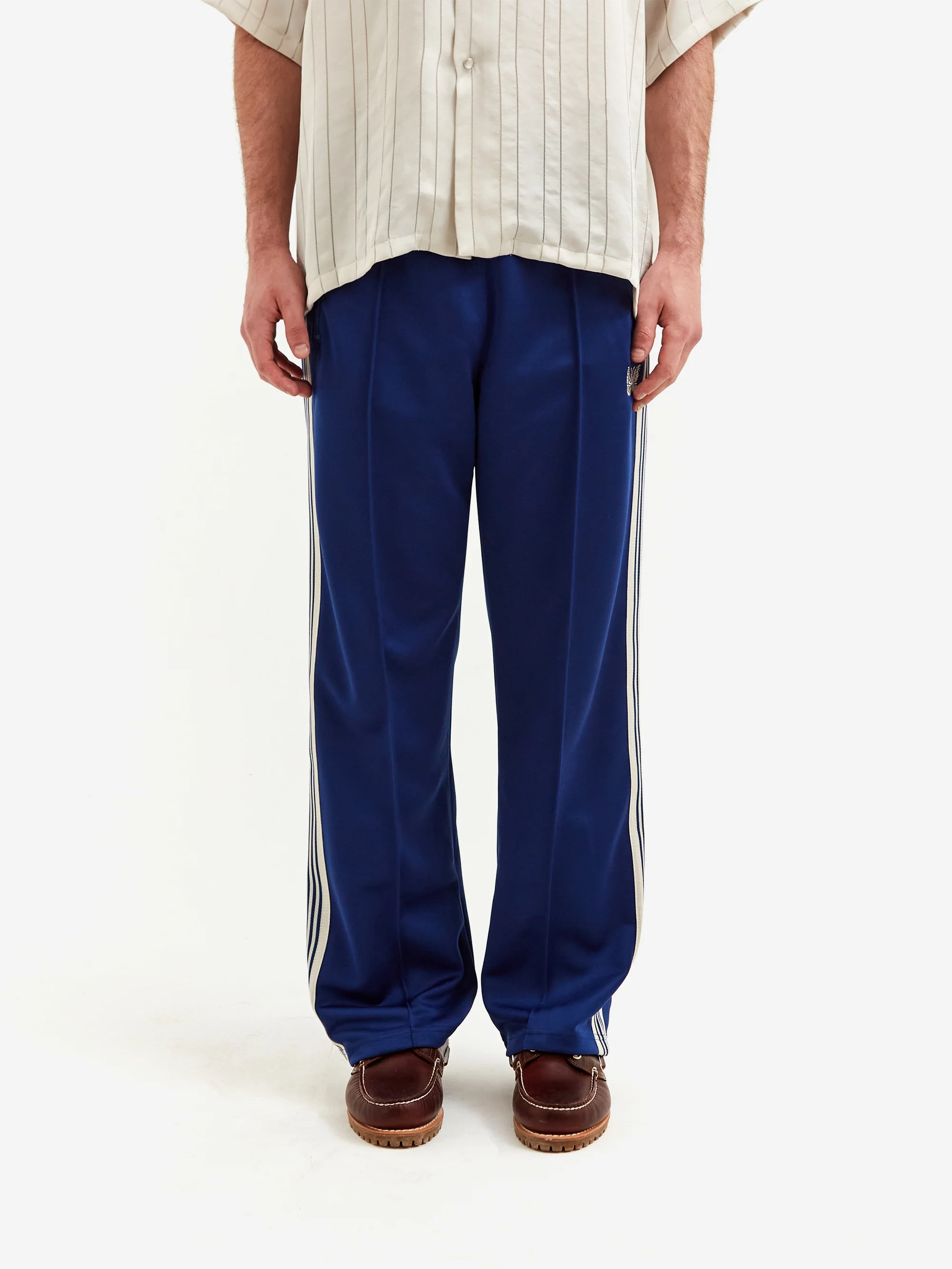 Needles Track Pant - Poly Smooth - Royal - Image 2