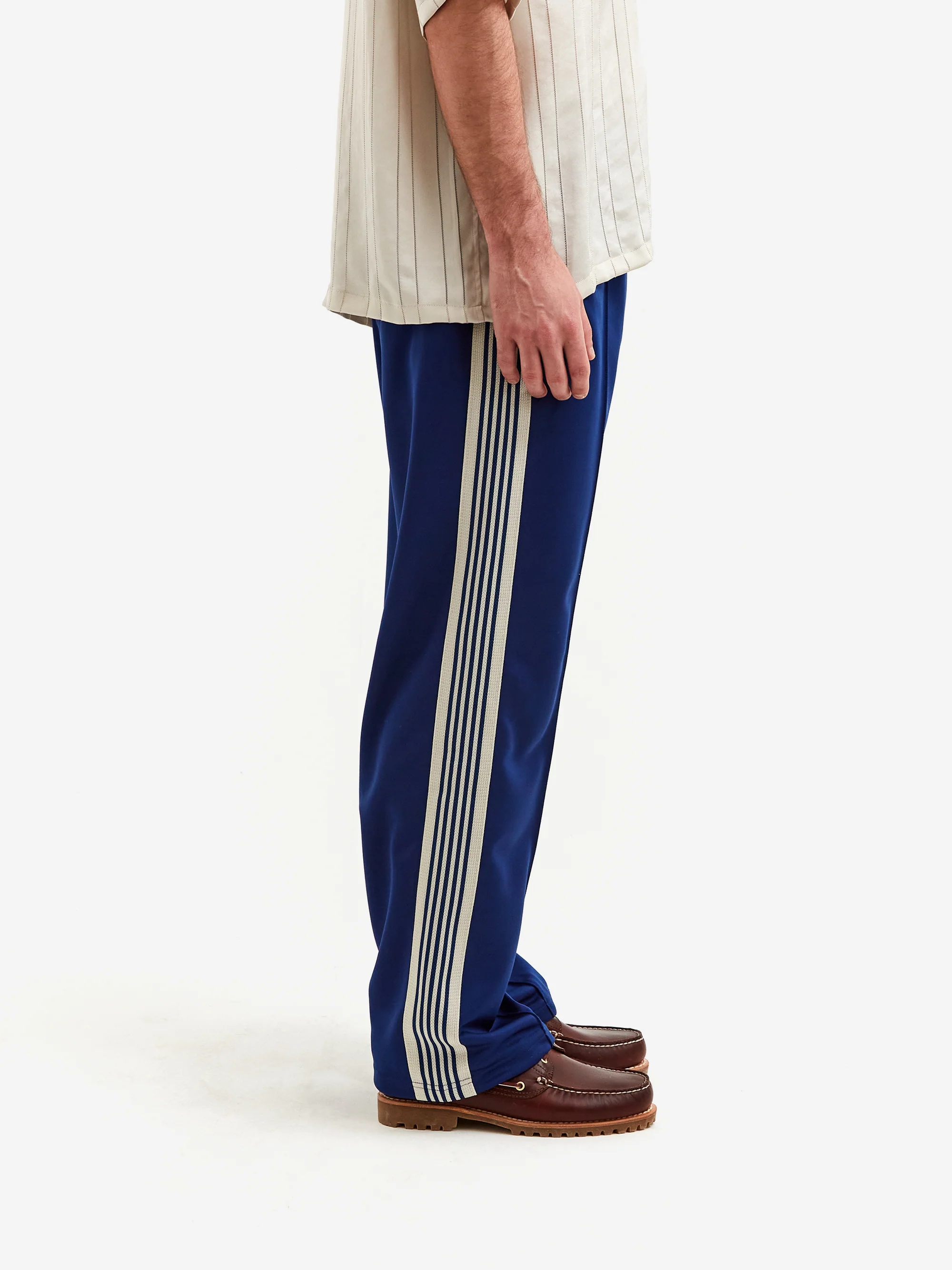 Needles Track Pant - Poly Smooth - Royal - Image 5