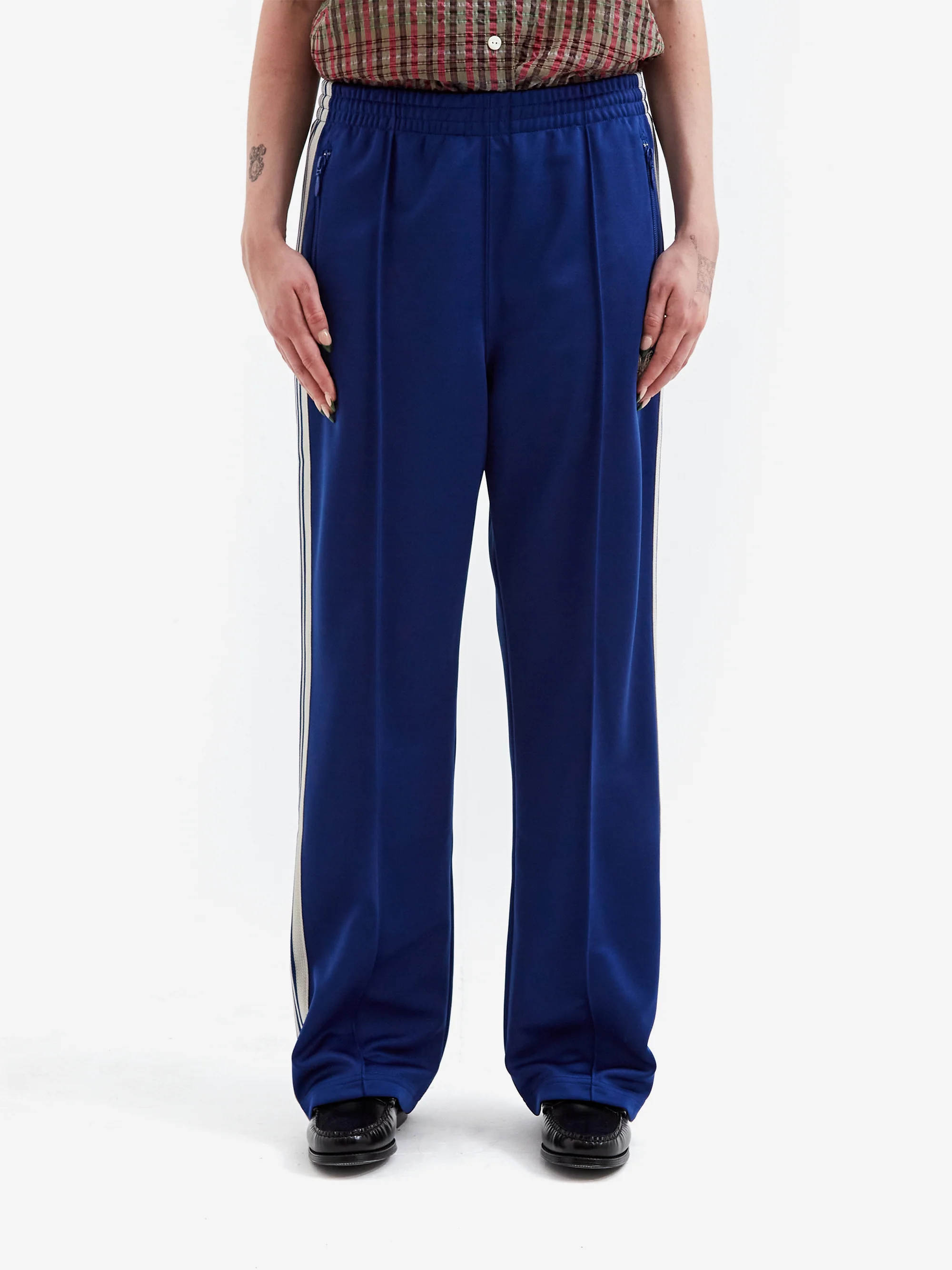 Needles Track Pant - Poly Smooth W - Royal