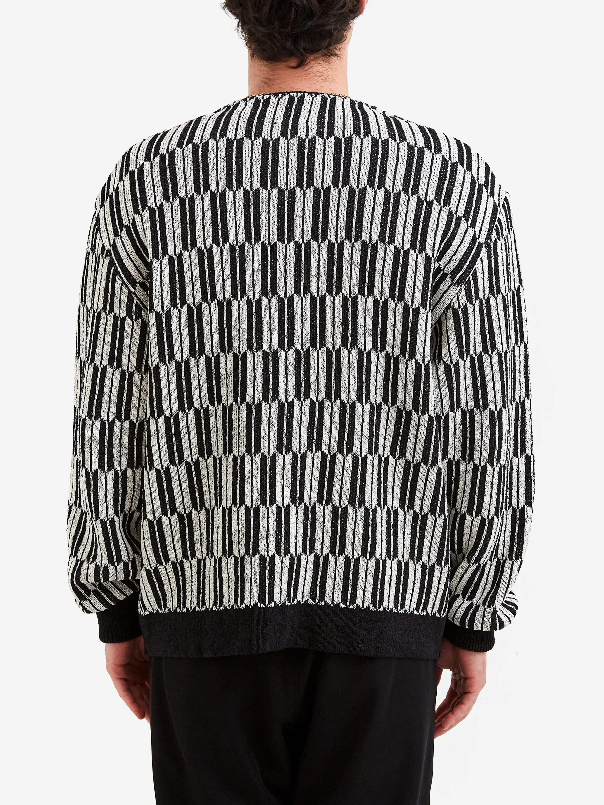 Needles V Neck Cardigan - Arrow Black - Image 6