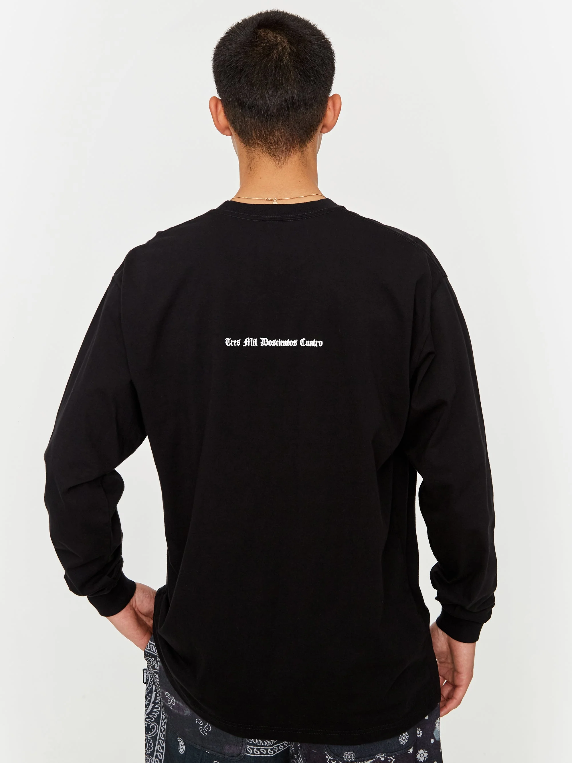 Neighborhood 3204 / Longsleeve C-T-Shirt - Black - Image 7