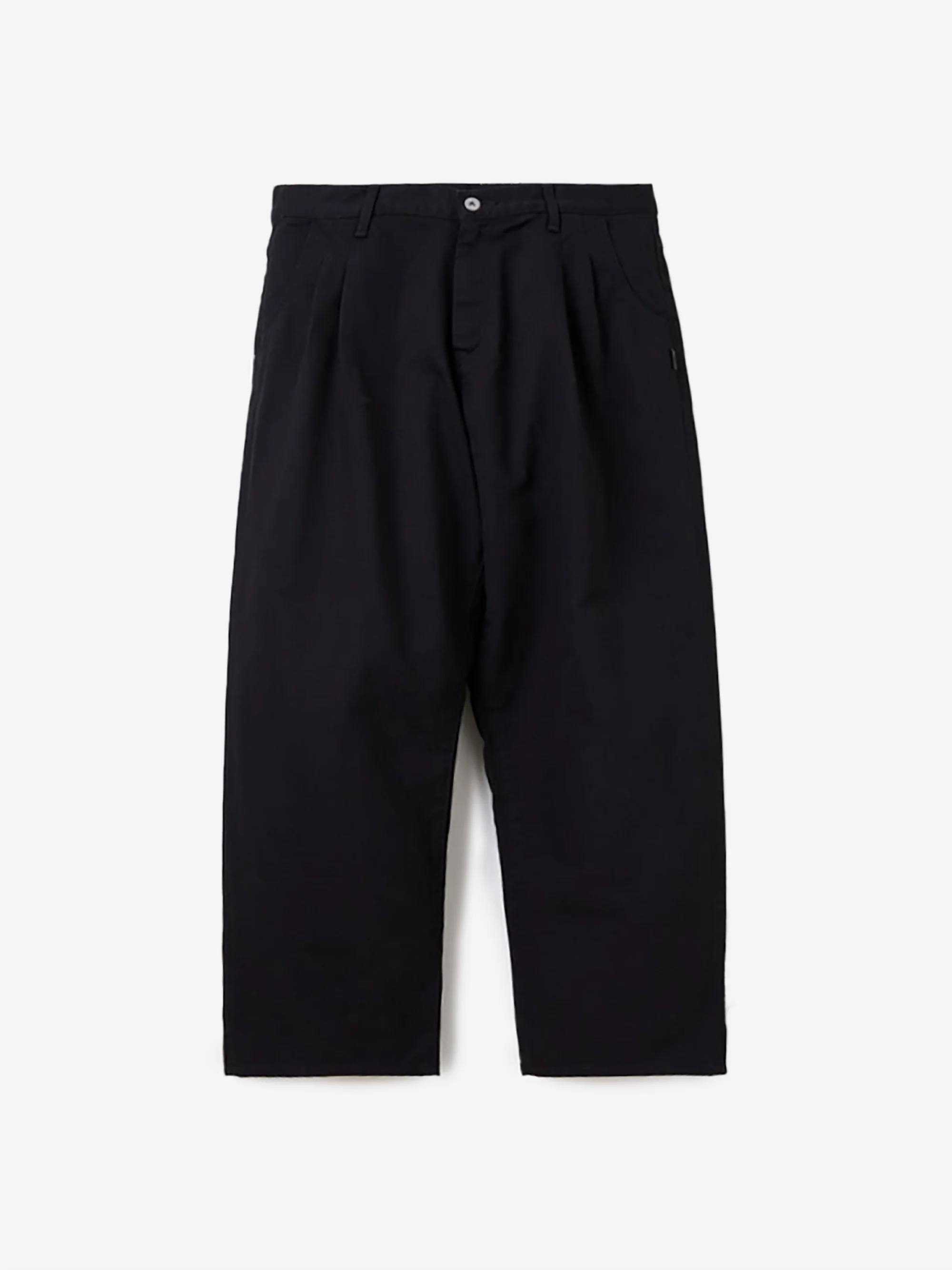 Neighborhood Baggy Silhouette Two Tuck Pants - Black