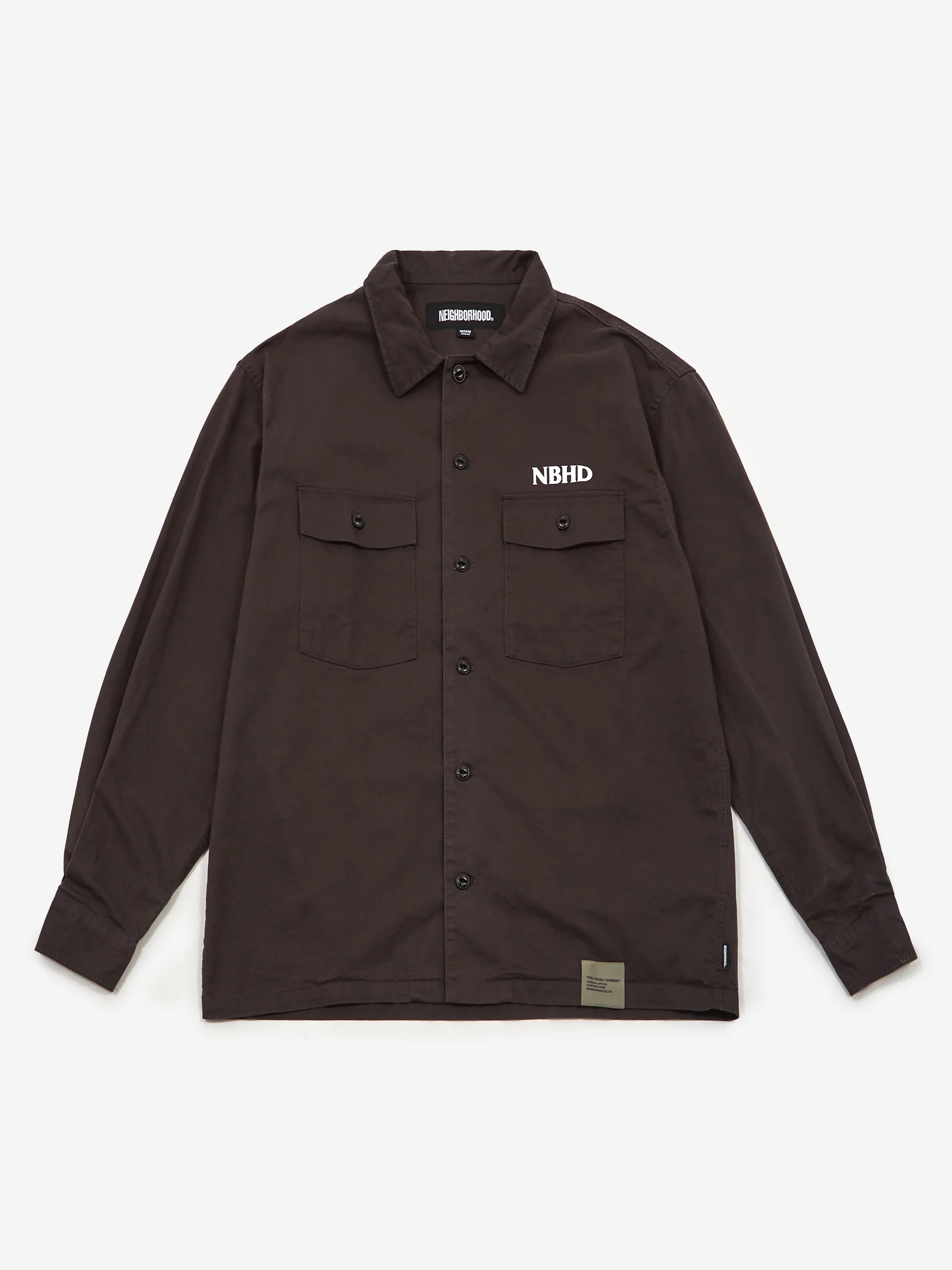 Neighborhood BDU Long Sleeve Shirt - Black