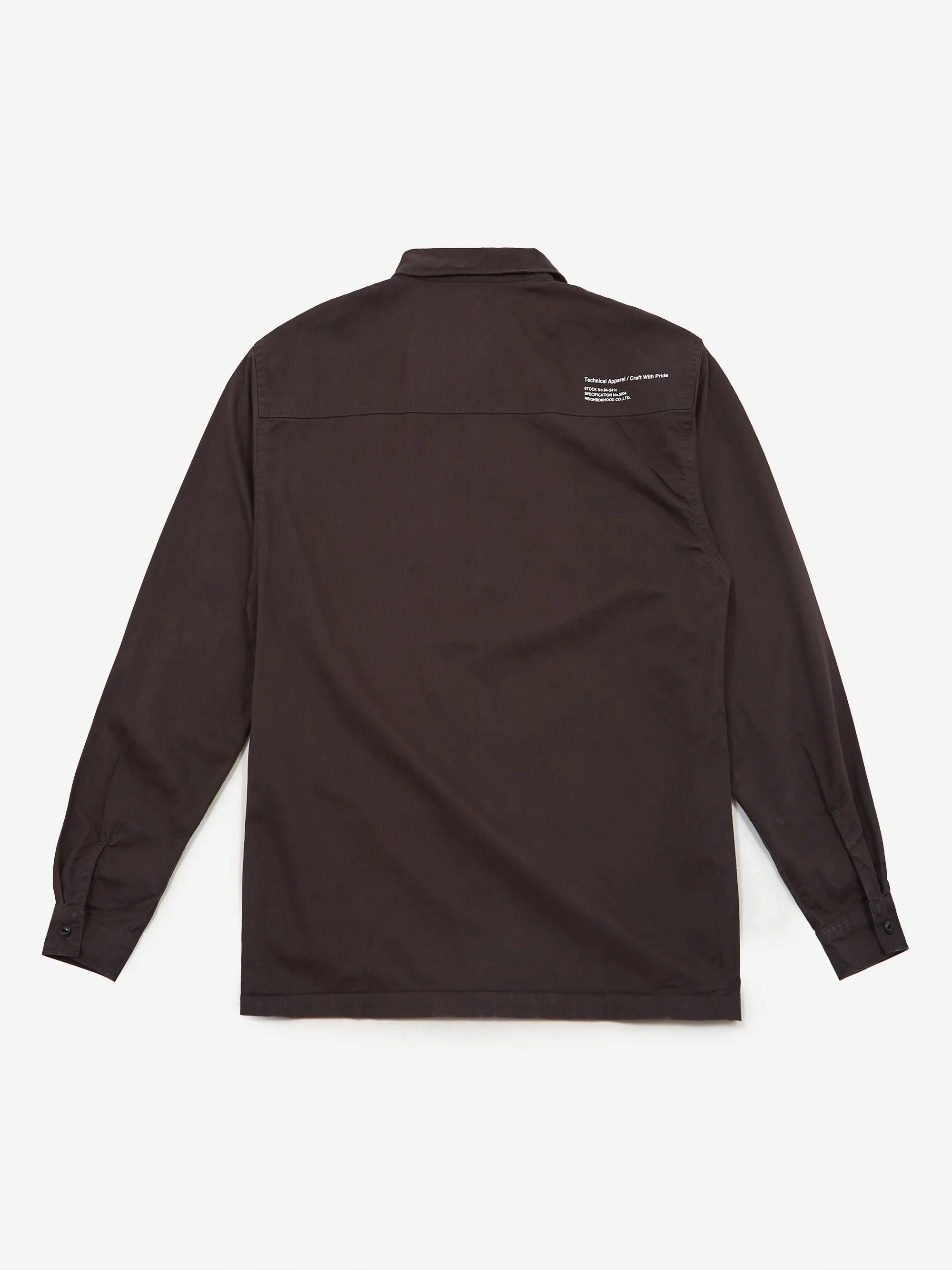 Neighborhood BDU Long Sleeve Shirt - Black - Image 3