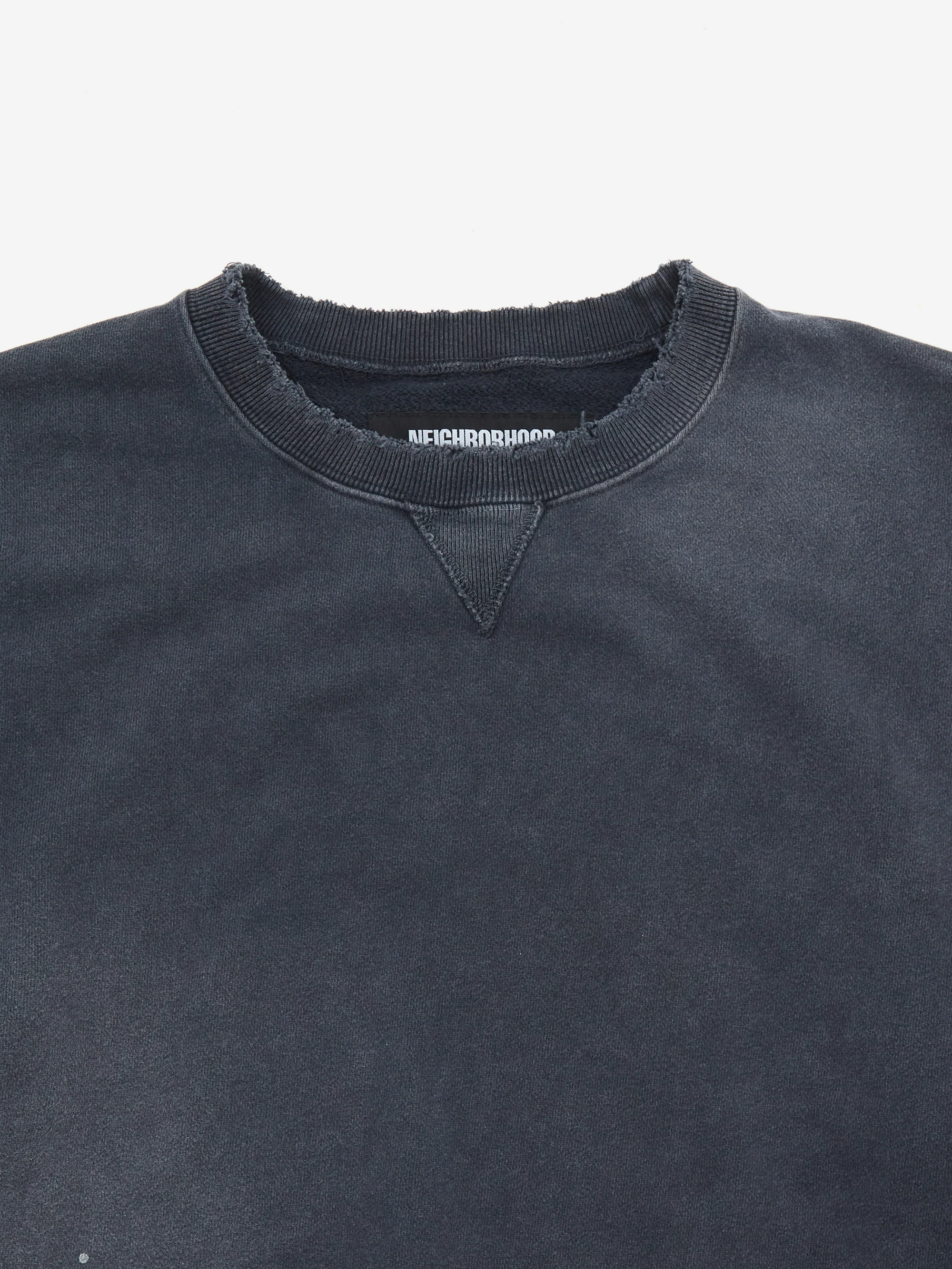 Neighborhood Damage Sweatshirt Long Sleeve - Black - Image 3