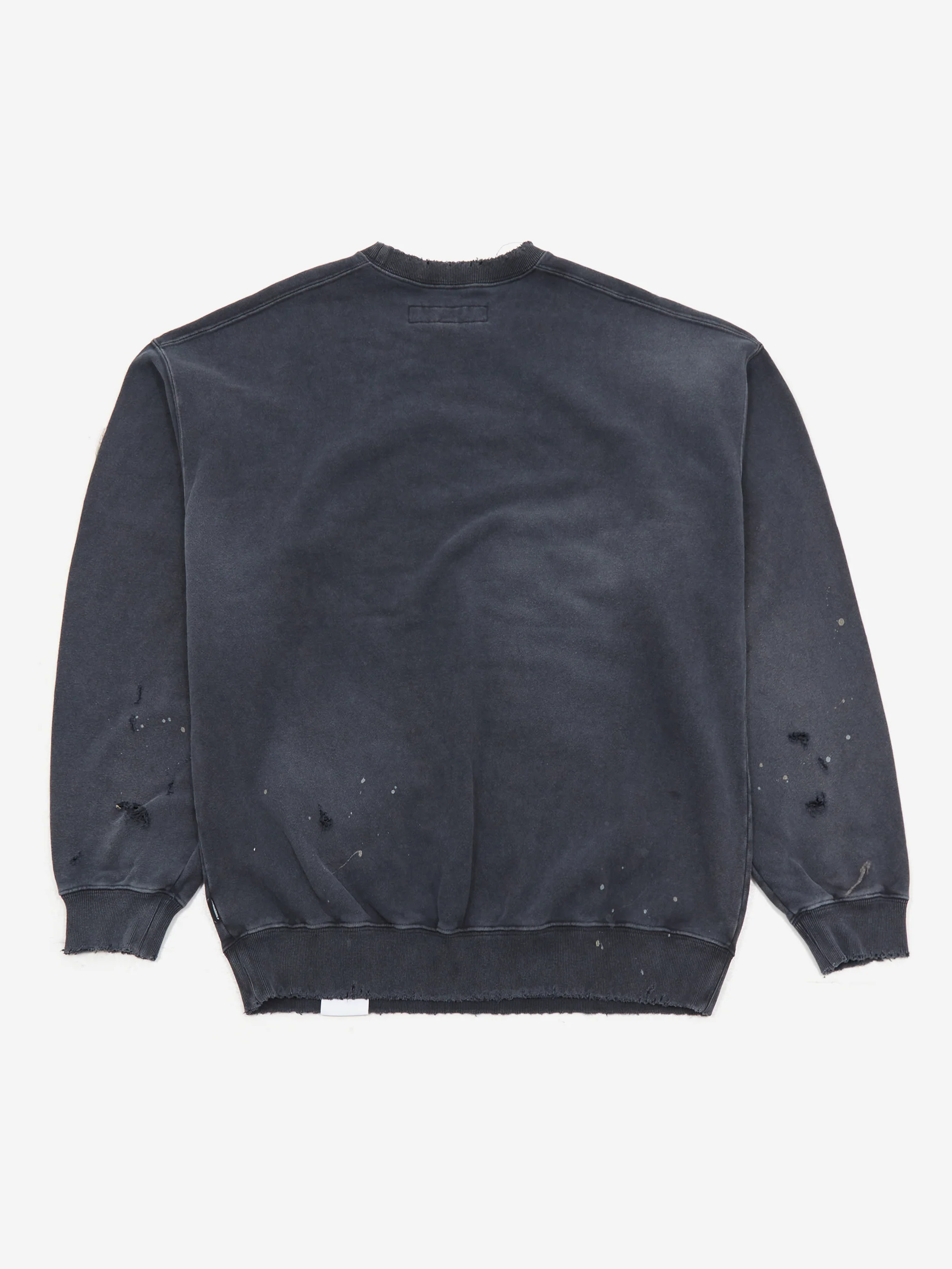 Neighborhood Damage Sweatshirt Long Sleeve - Black - Image 4