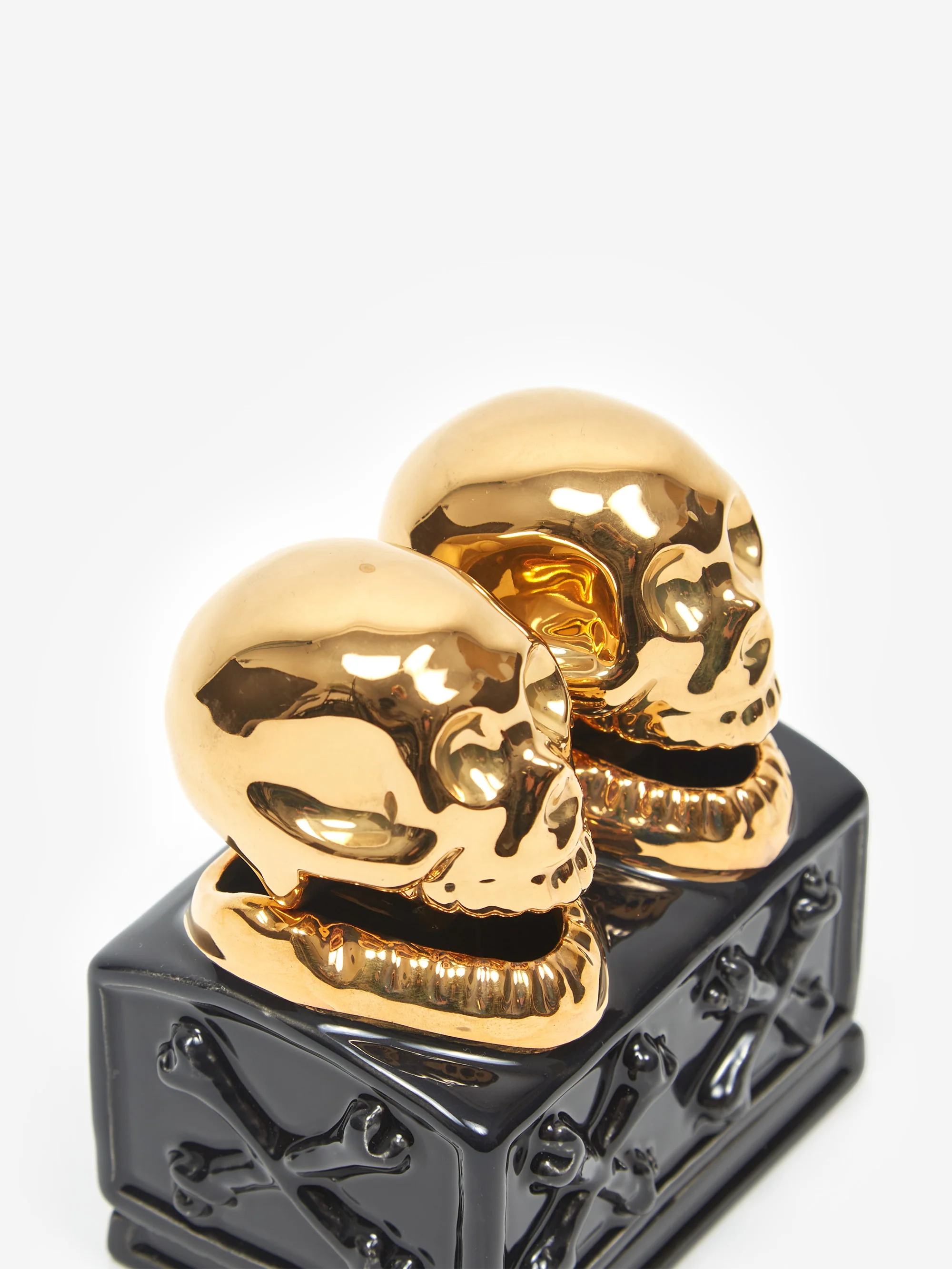 Neighborhood Dualskull Incense Chamber - Black & Gold - Image 4