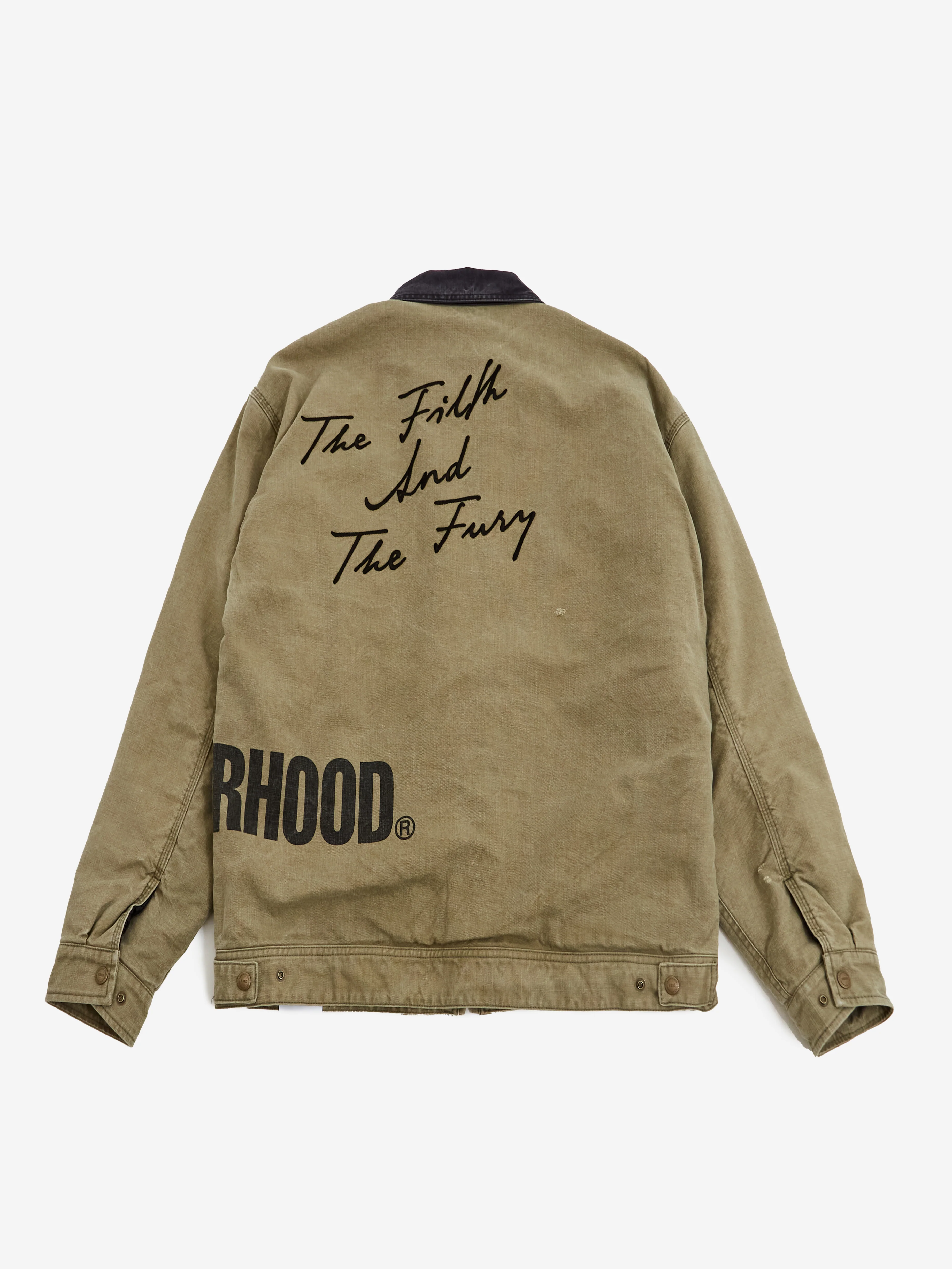 Neighborhood Duck Work Jacket - Olive Drab - Image 4