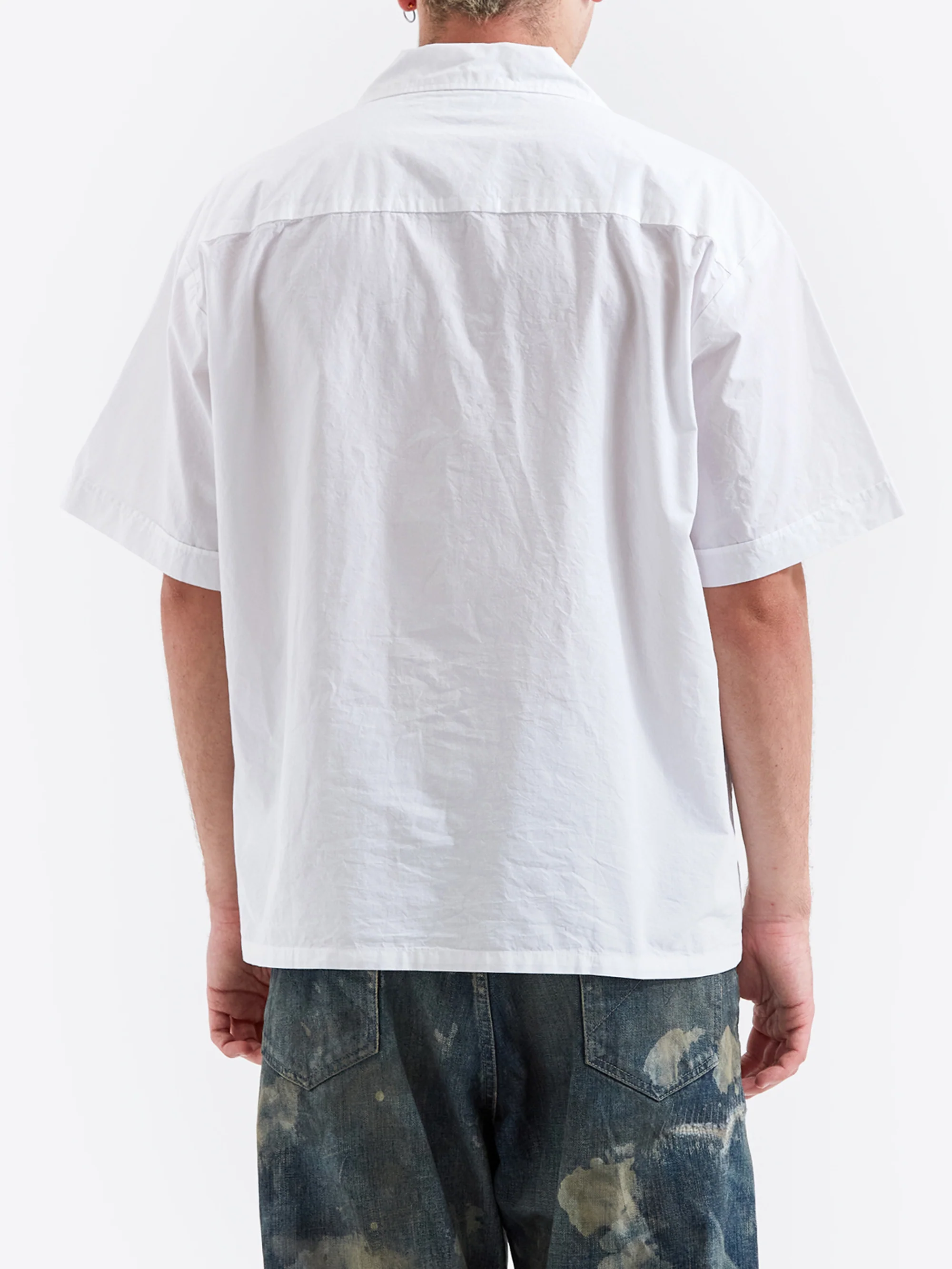 Neighborhood Guayabera Short Sleeve Shirt - White - Image 6