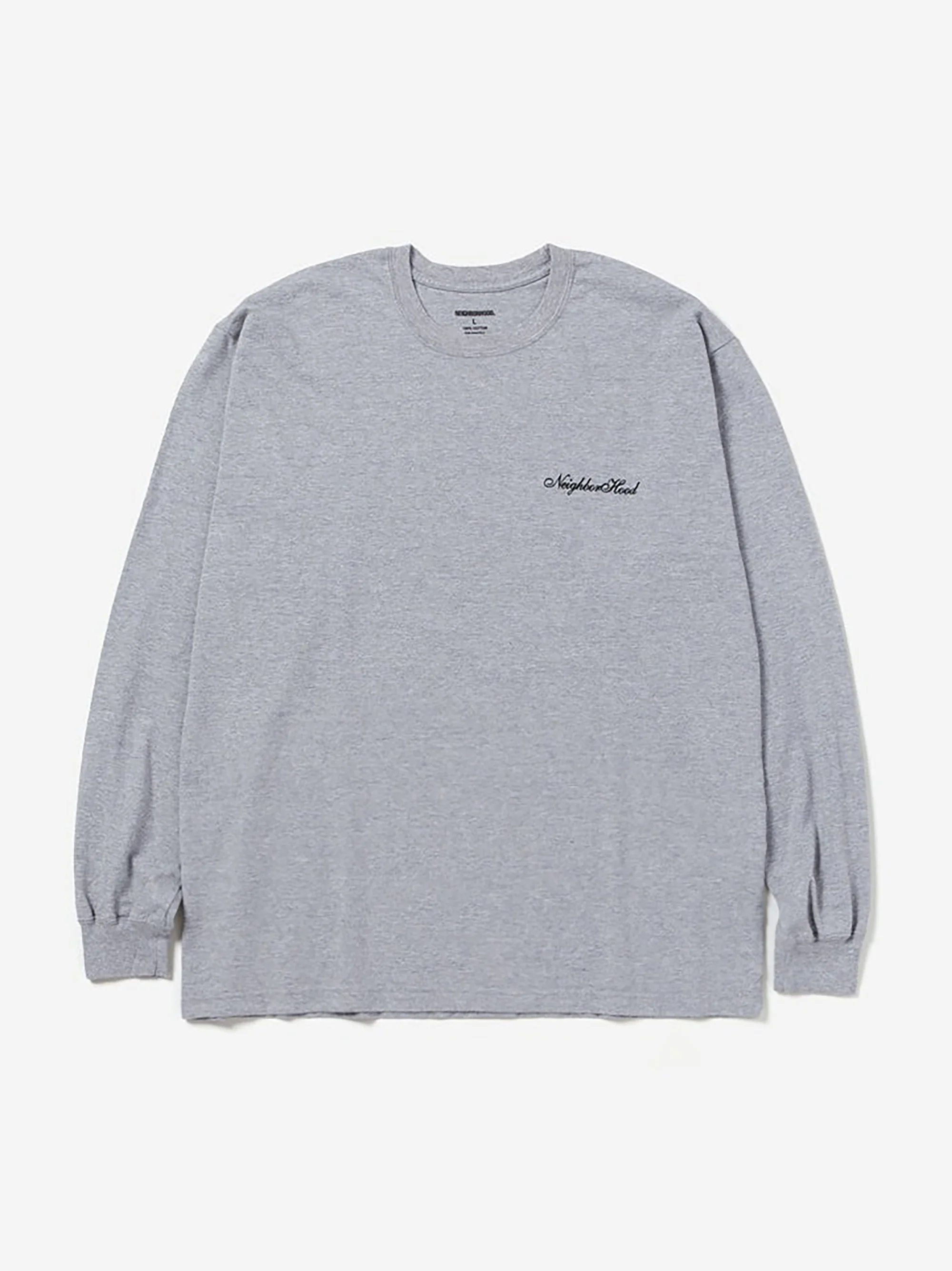 Neighborhood NH. T-Shirt Long Sleeve 3 - Grey