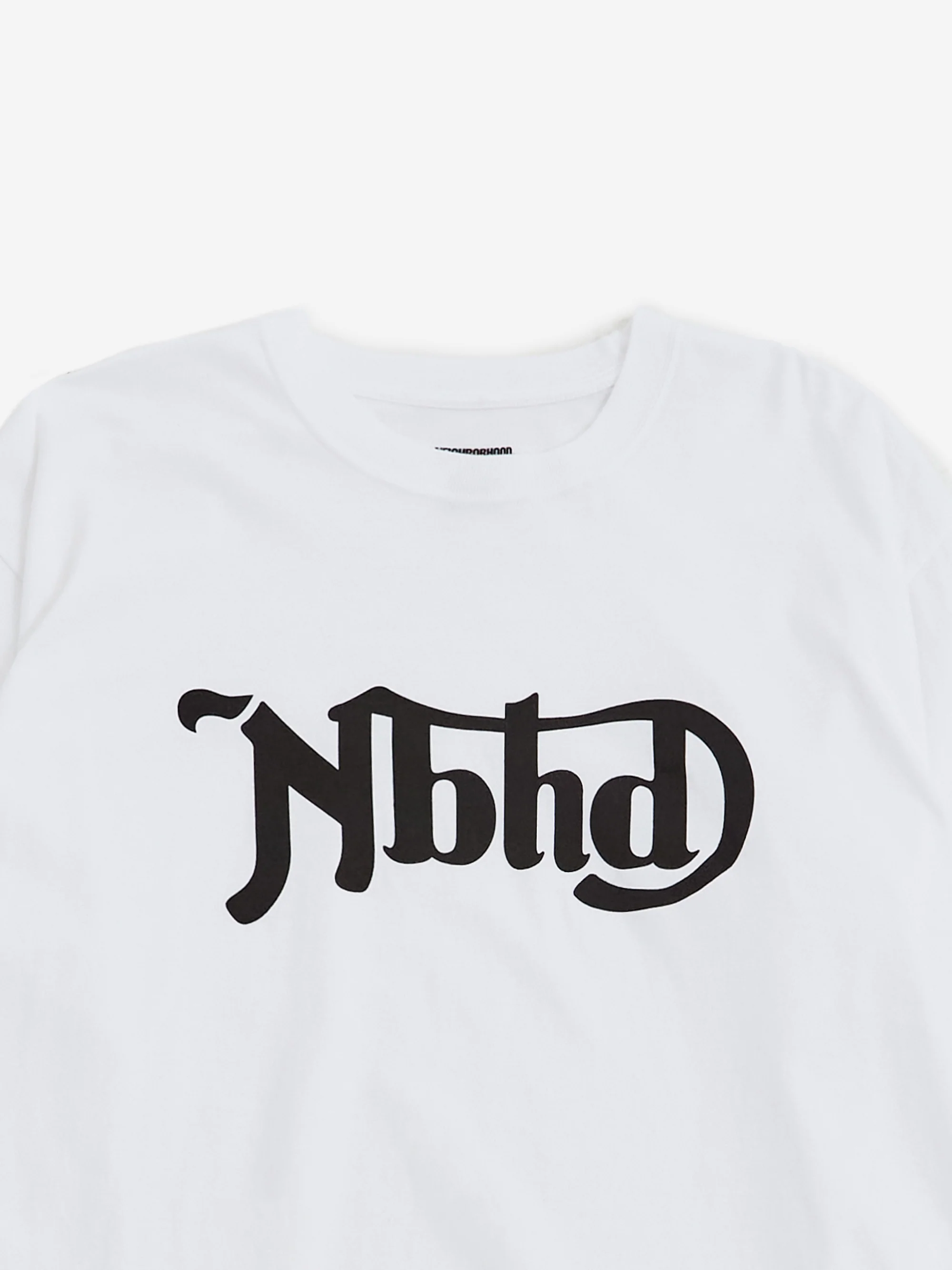Neighborhood NH T-Shirt Long Sleeve 7 - White - Image 3