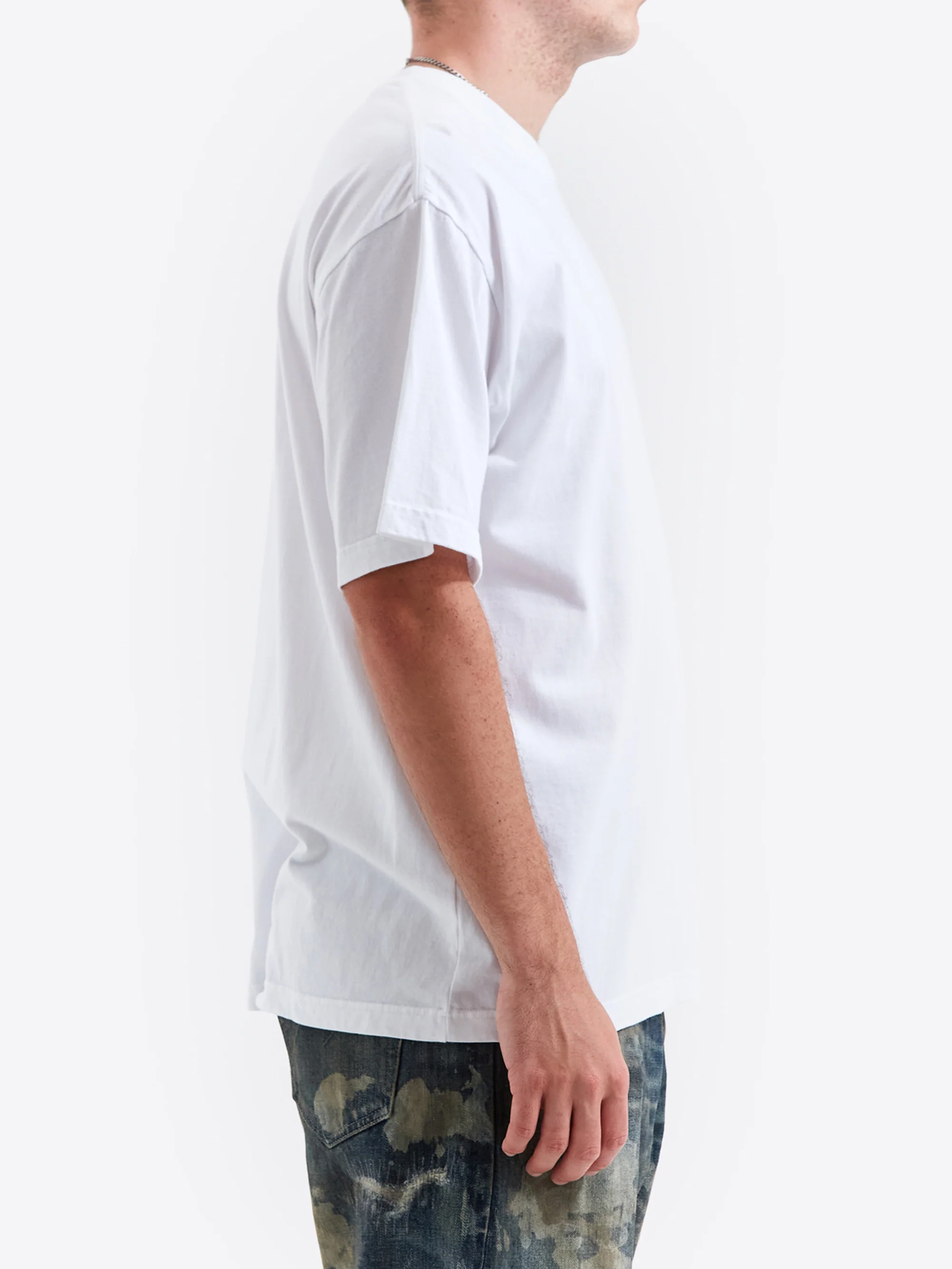 Neighborhood NH. T-Shirt Short Sleeve 12 - White - Image 3