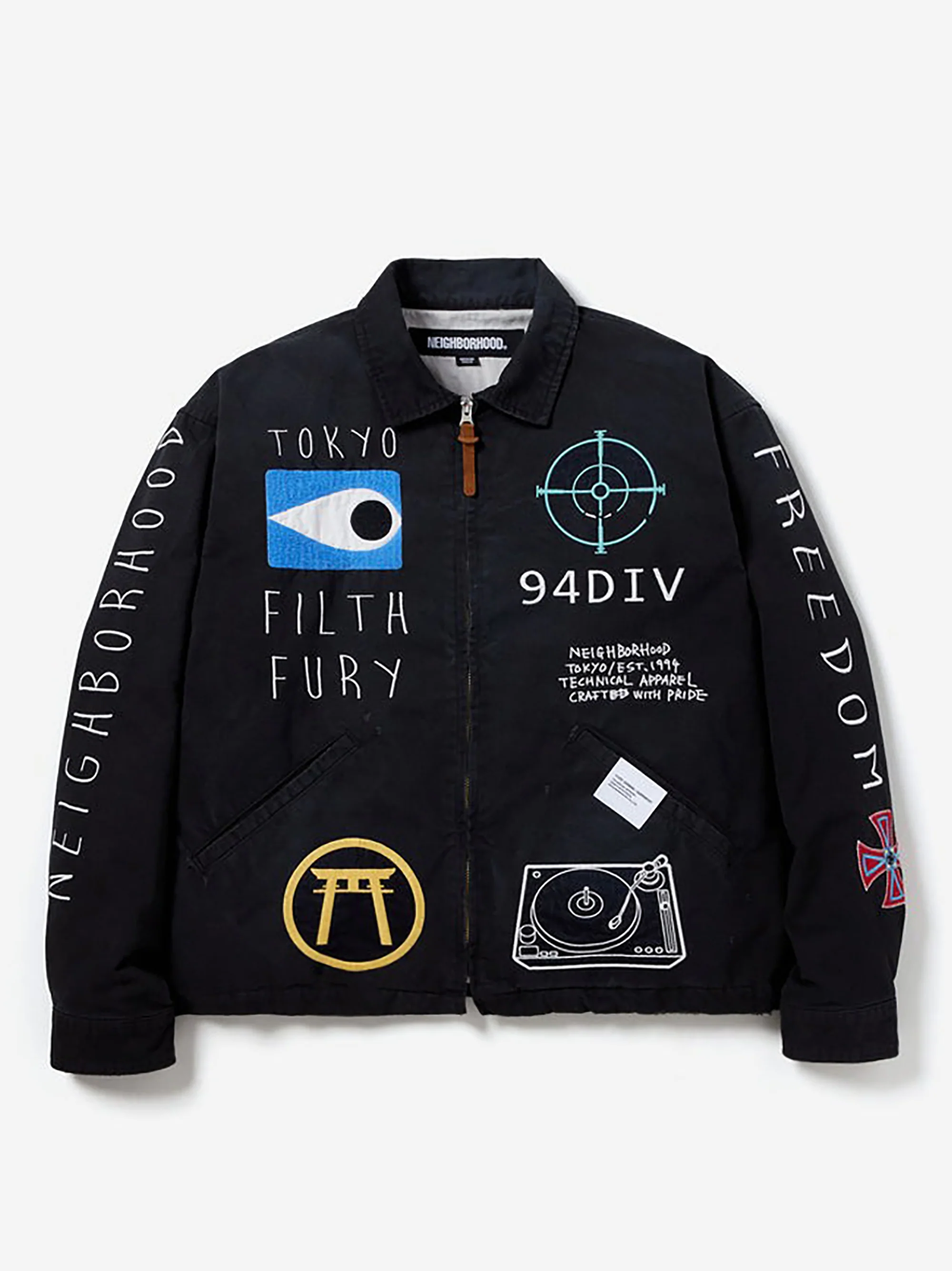 Neighborhood Savage Souvenir Jacket - Black