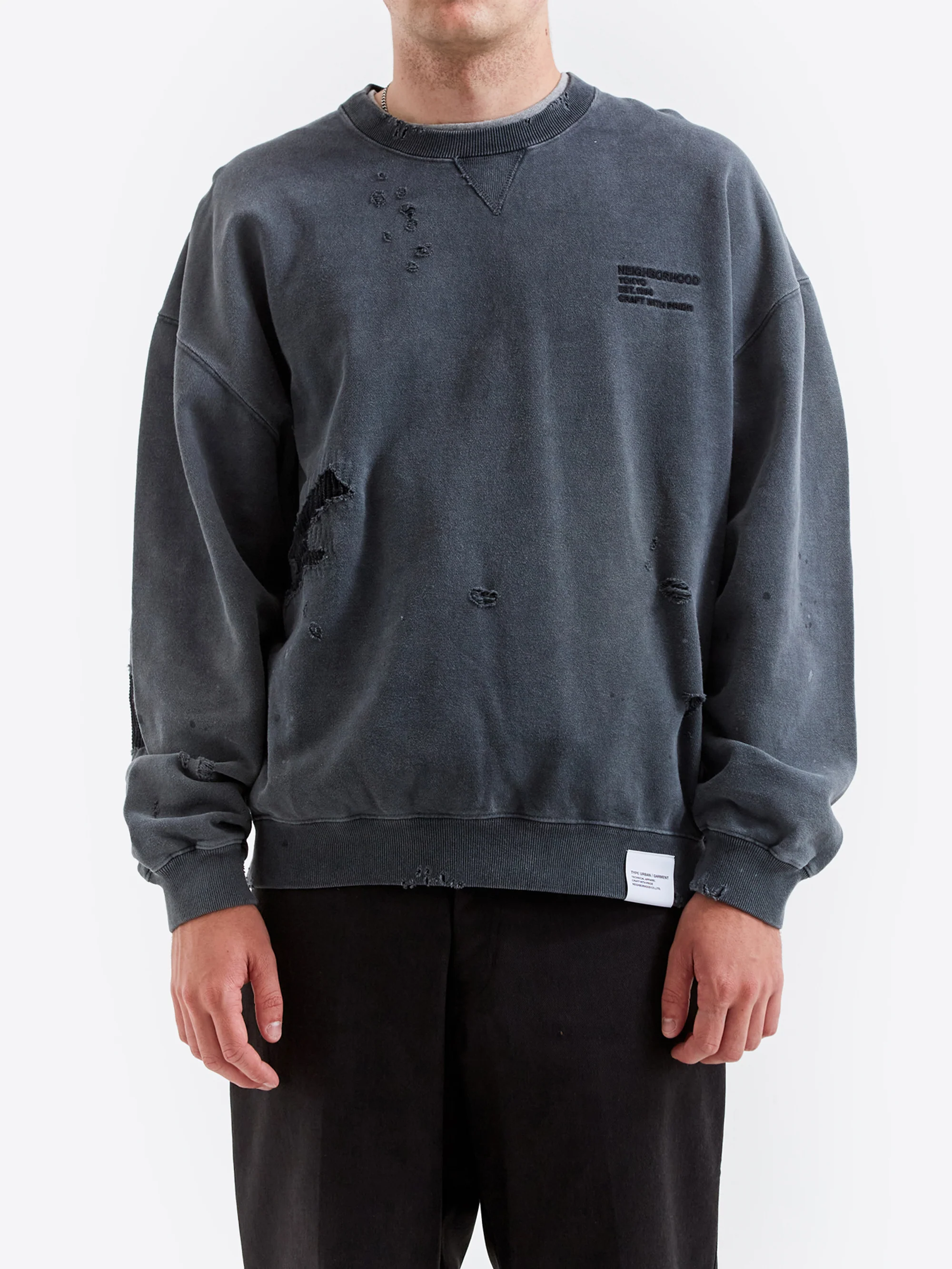 Neighborhood Savage Sweatshirt - Black - Image 2
