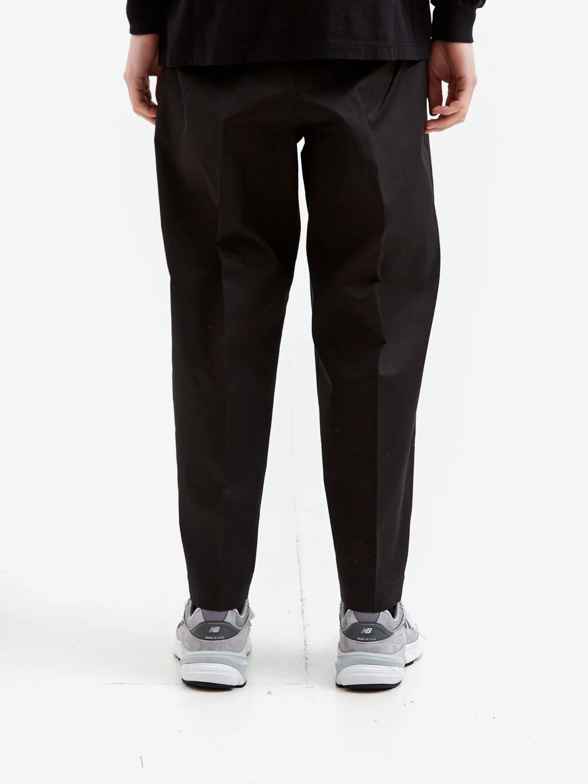 Neighborhood Two Tuck Pants - Black - Image 6