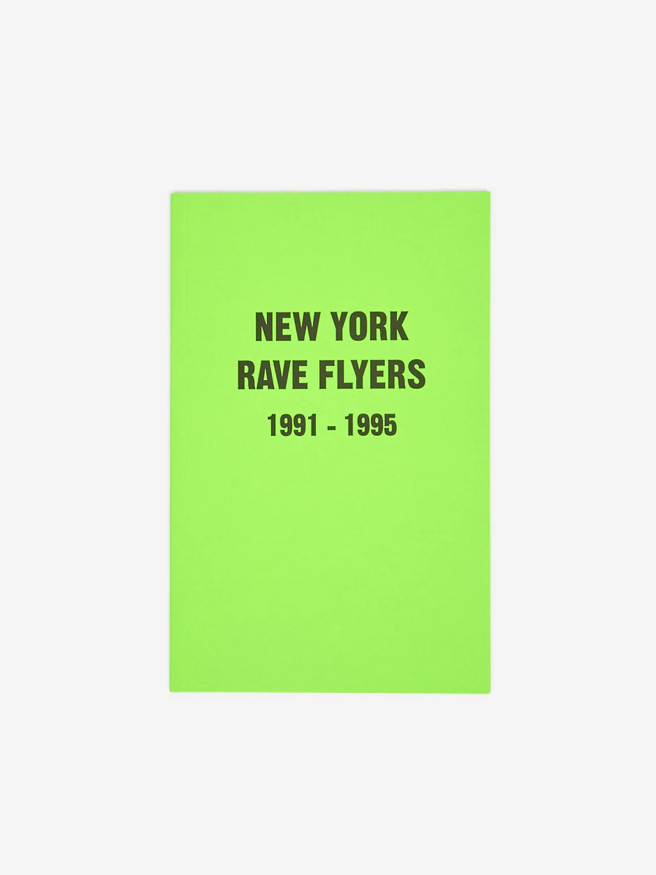 New York Rave Flyers 1991 to 1995 - Green
