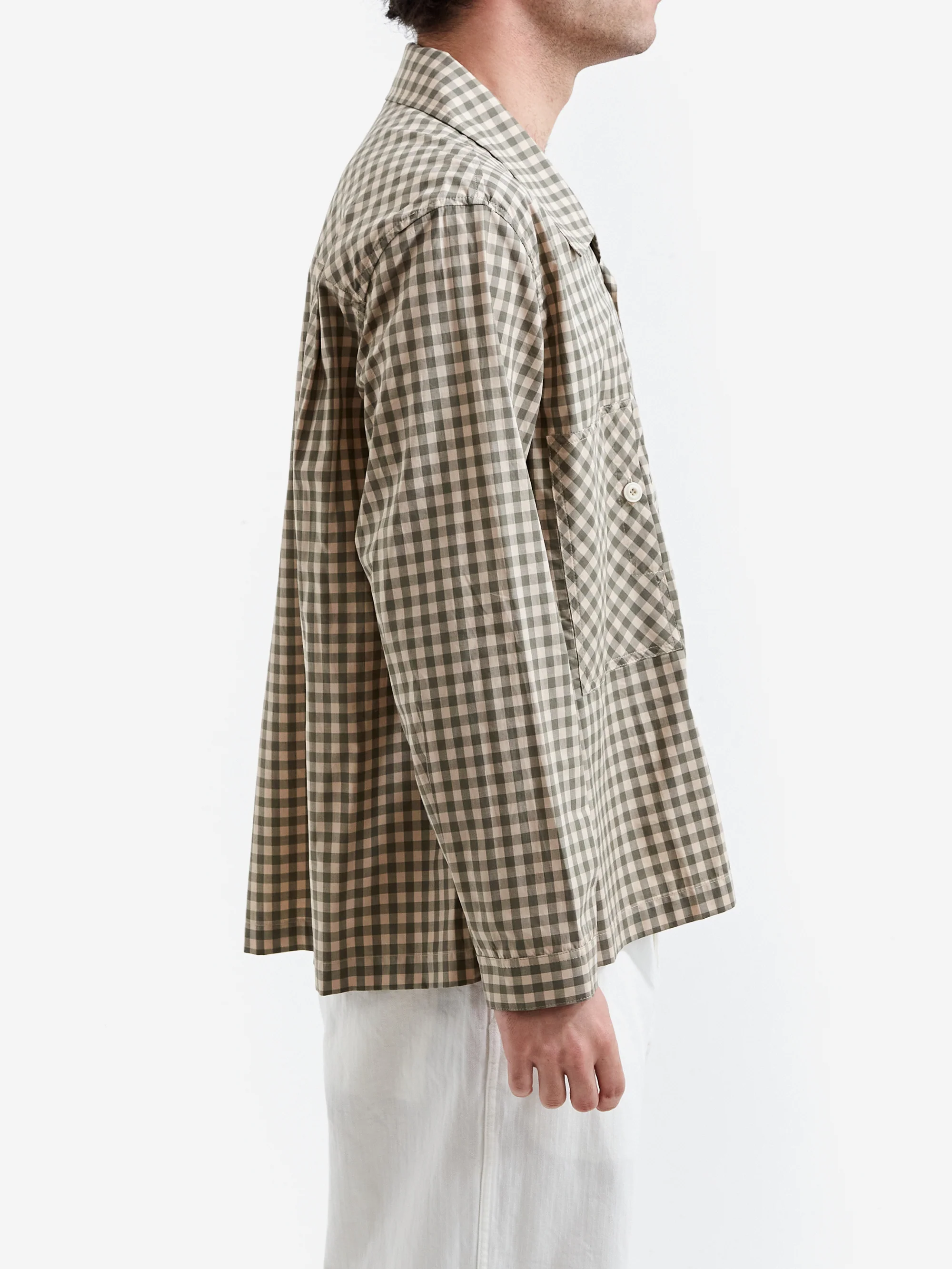 Nicholas Daley Classic Two Pocket Shirt - Green - Image 5
