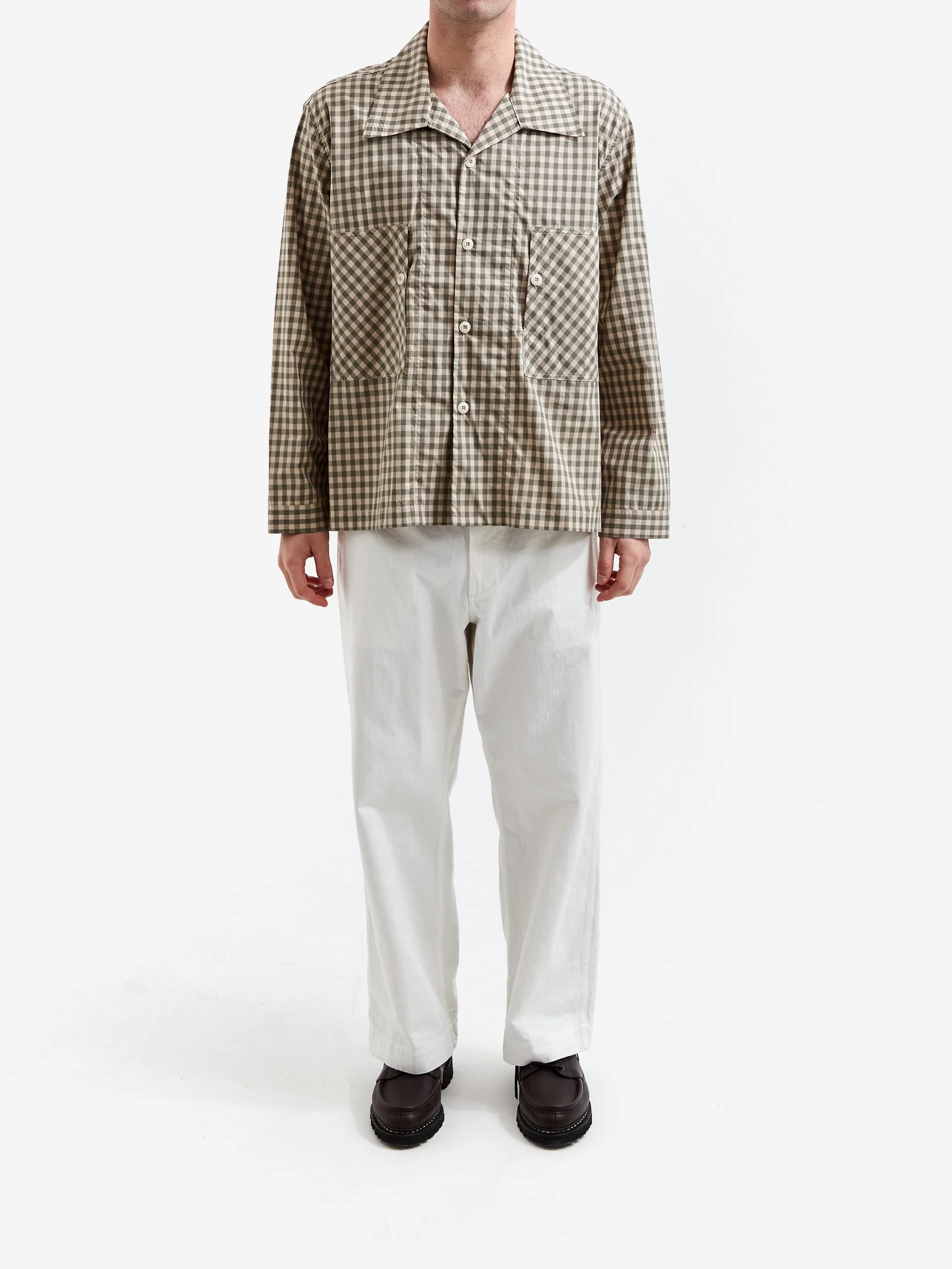 Nicholas Daley Classic Two Pocket Shirt - Green - Image 7