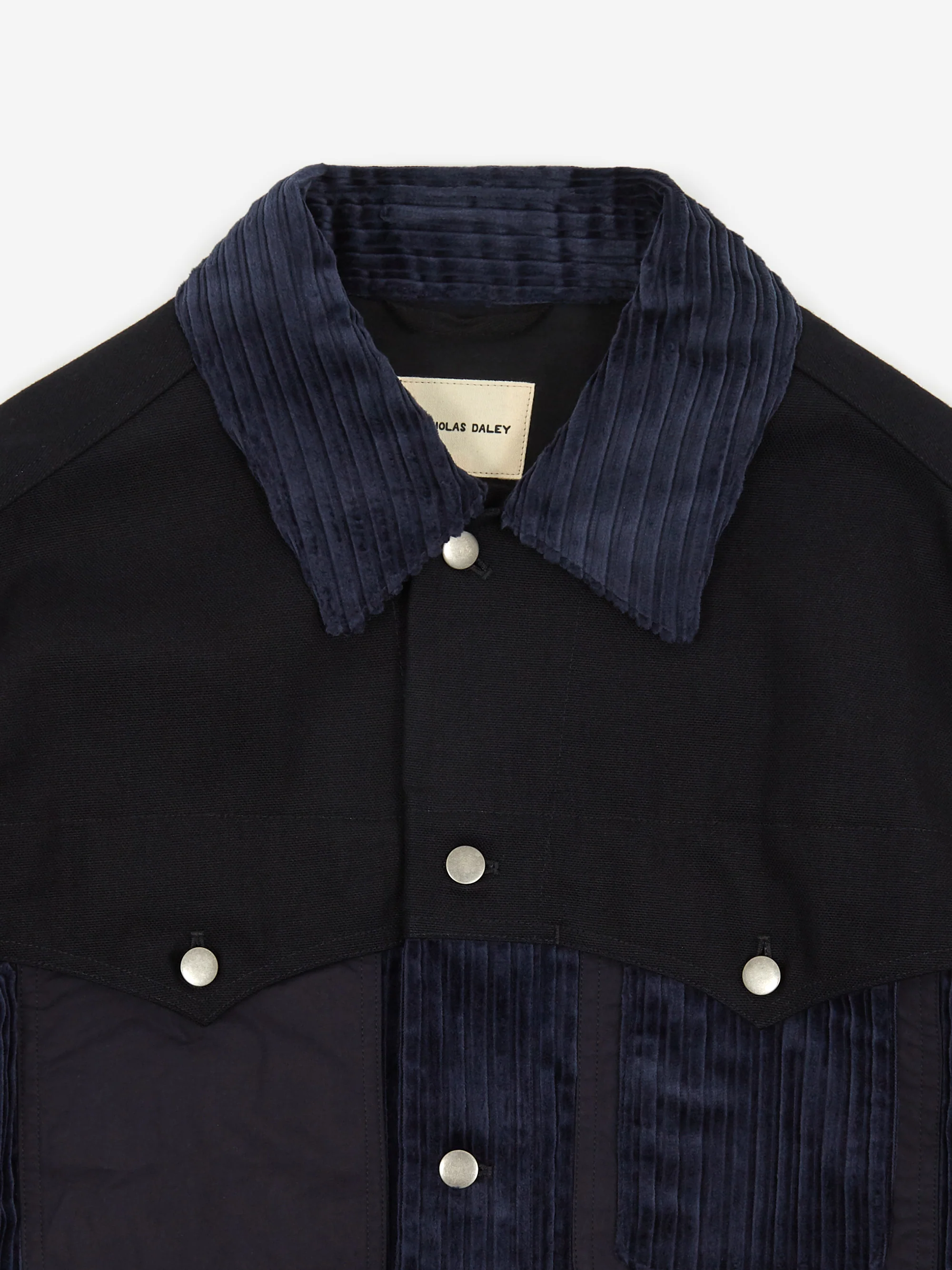 Nicholas Daley Curtis Jacket - Navy - Image 3