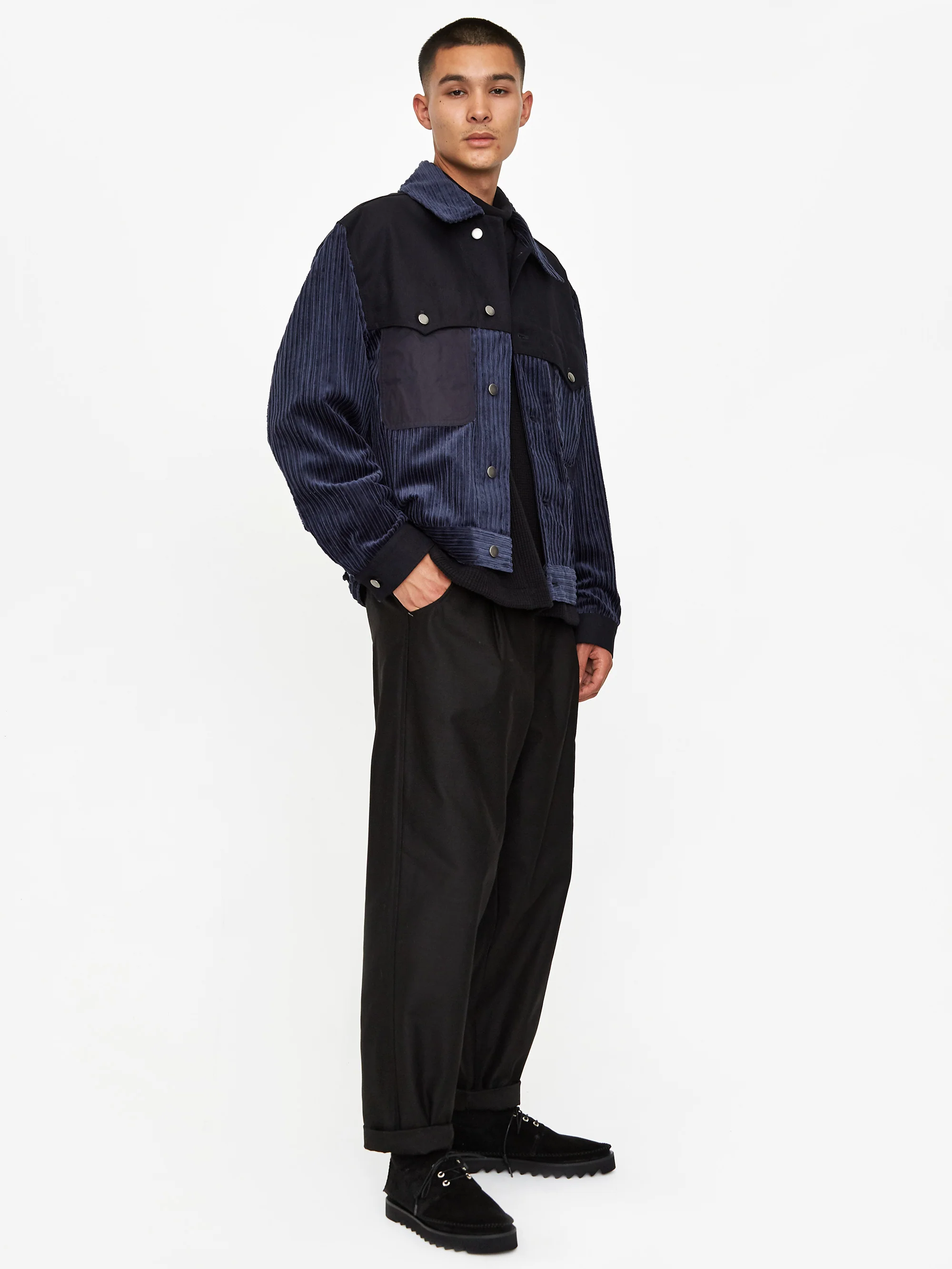 Nicholas Daley Curtis Jacket - Navy - Image 8