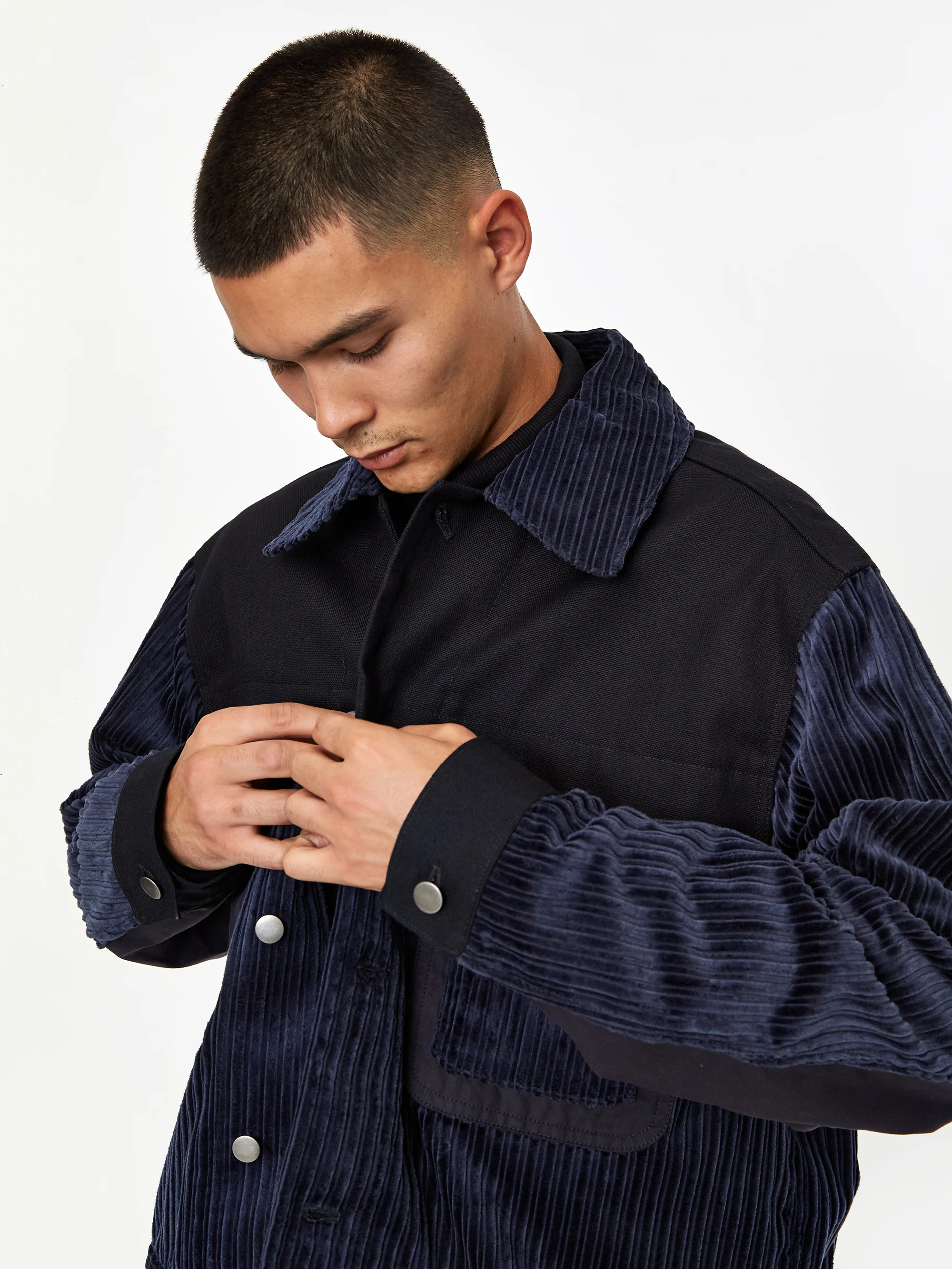 Nicholas Daley Curtis Jacket - Navy - Image 9