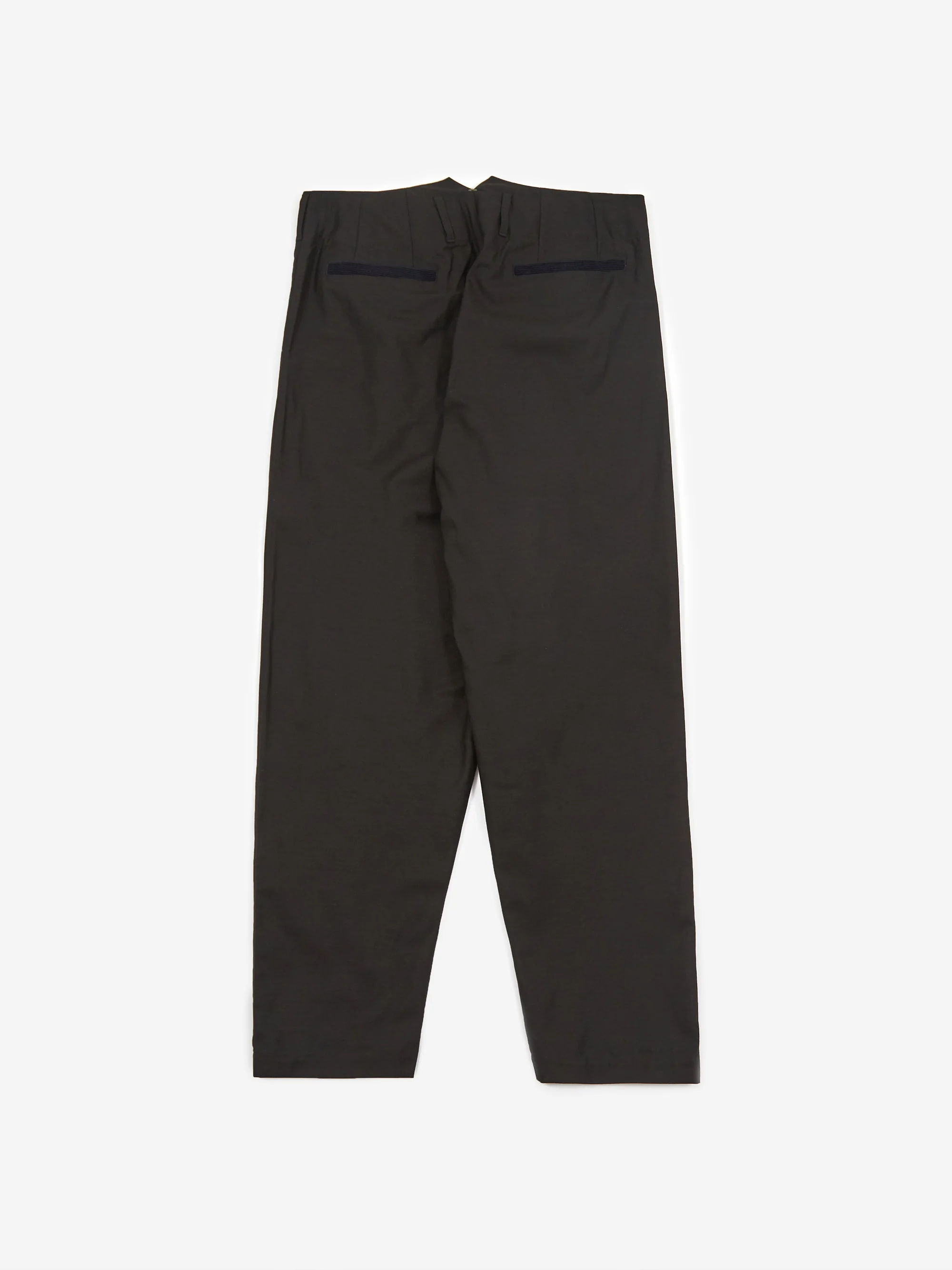 Nicholas Daley Pleated Trouser - Black - Image 5