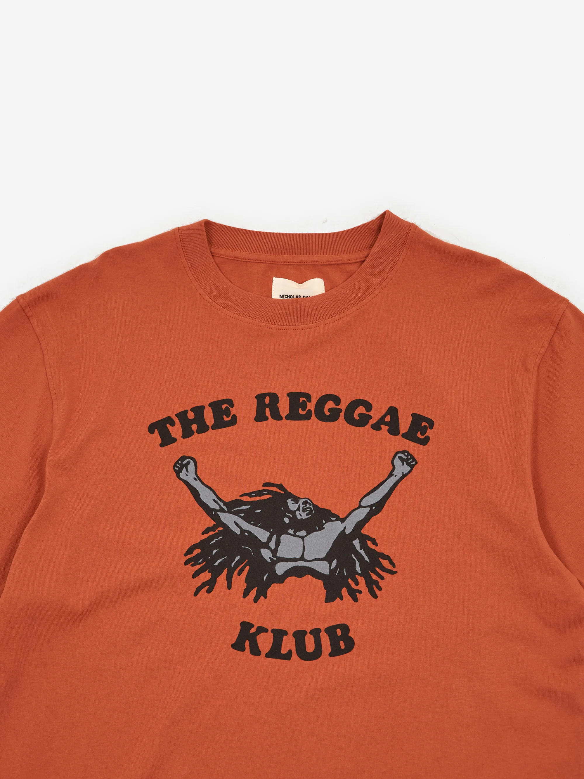 Nicholas Daley Reggae Klub T-Shirt - Siena - Image 2
