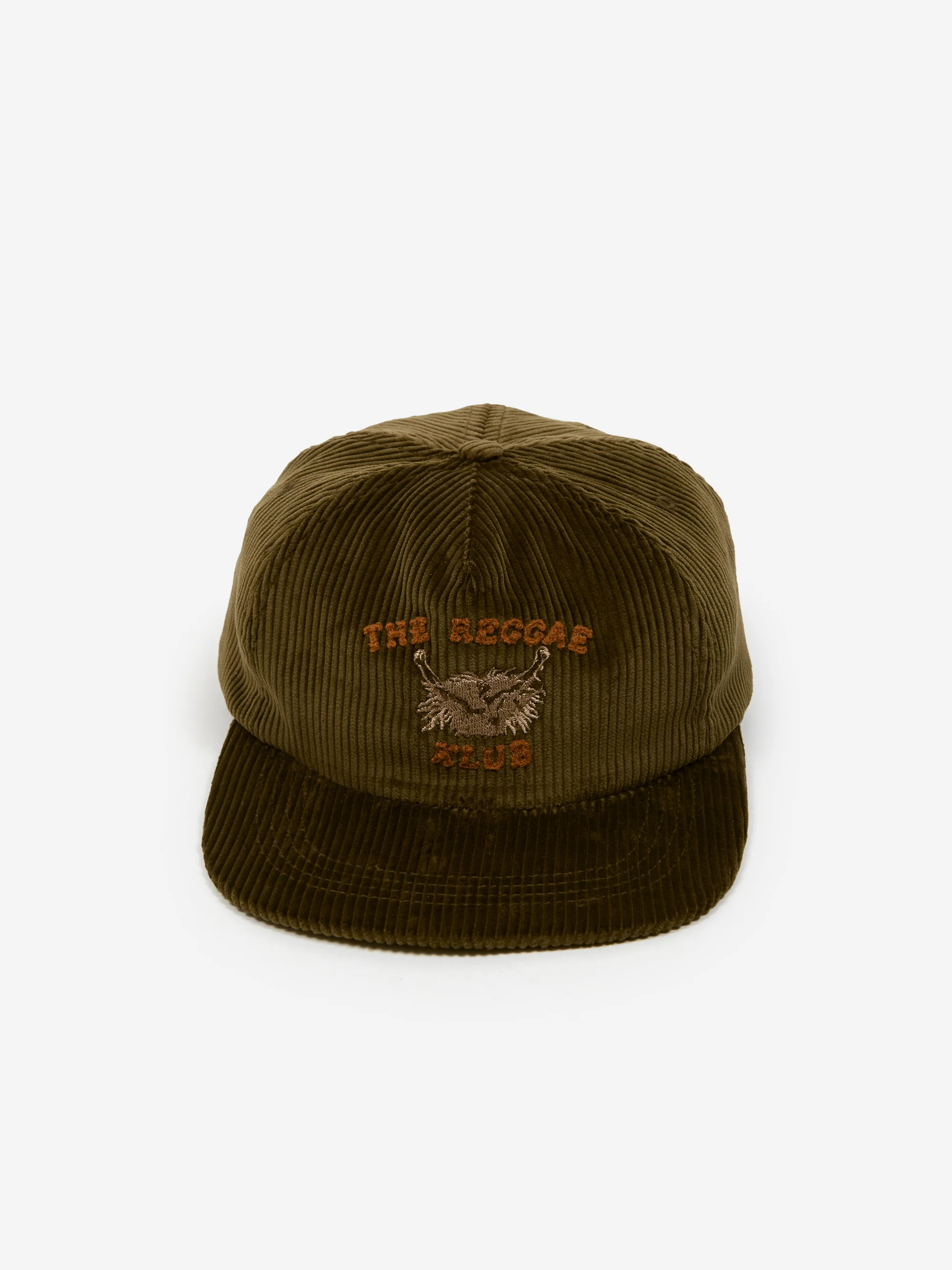 Nicholas Daley Chain Stitch Cap - Olive - Image 2