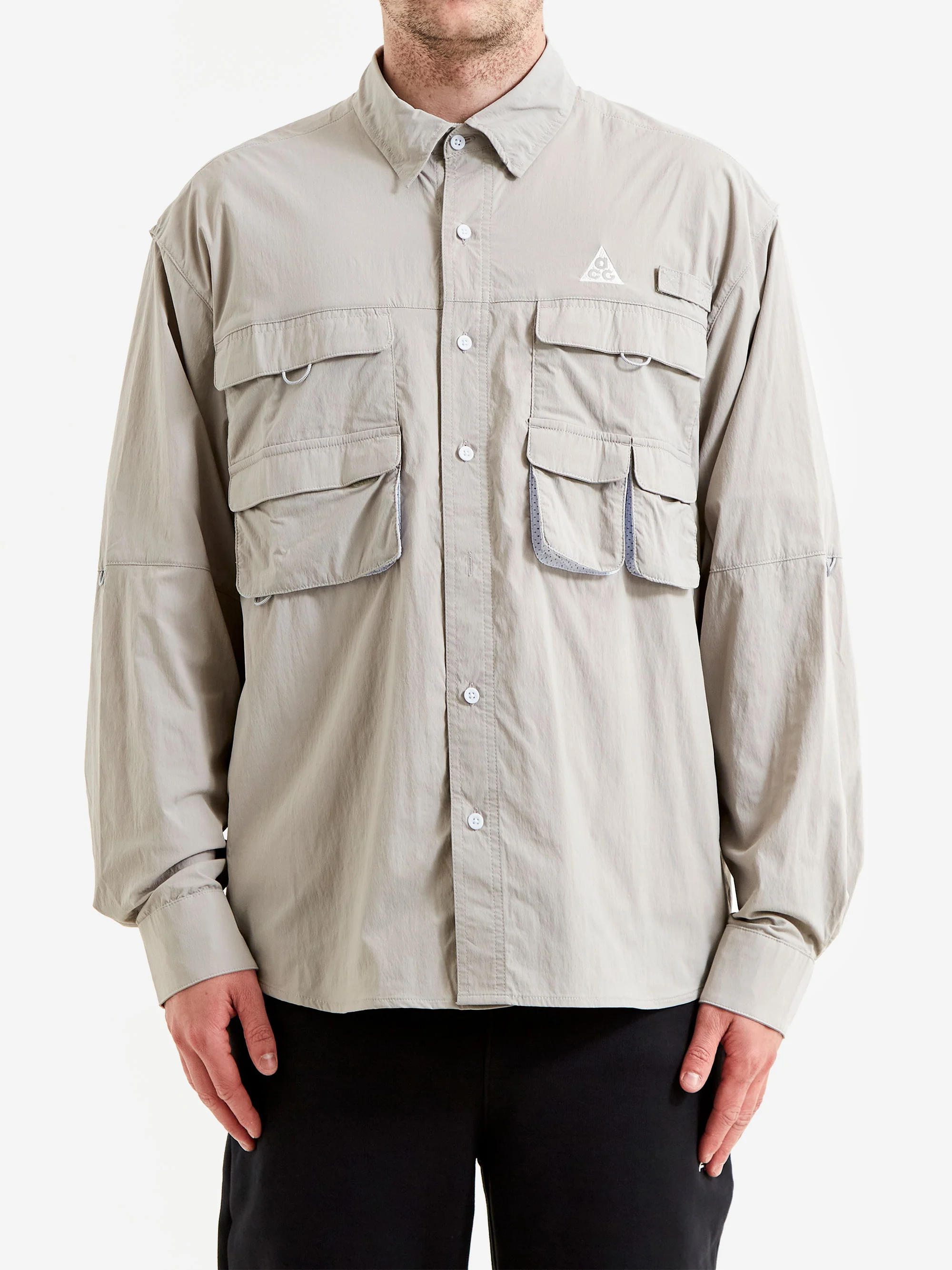 Nike ACG Orb Weaver Long Sleeve - College Grey Football Grey/Summit White - Image 2