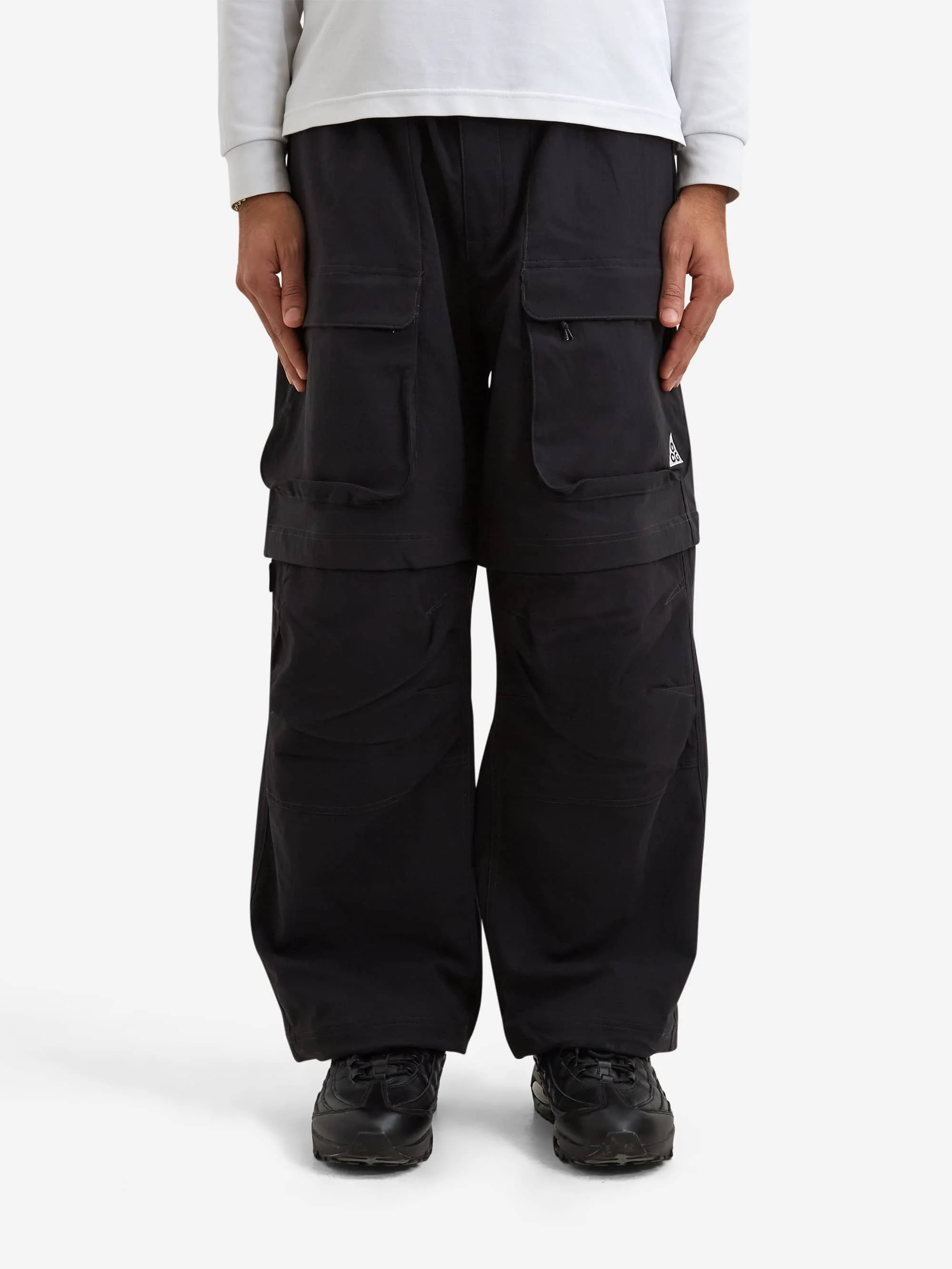 Nike ACG Smith Summit Zip Cargo Pant - Black/Anthracite-Black - Image 2