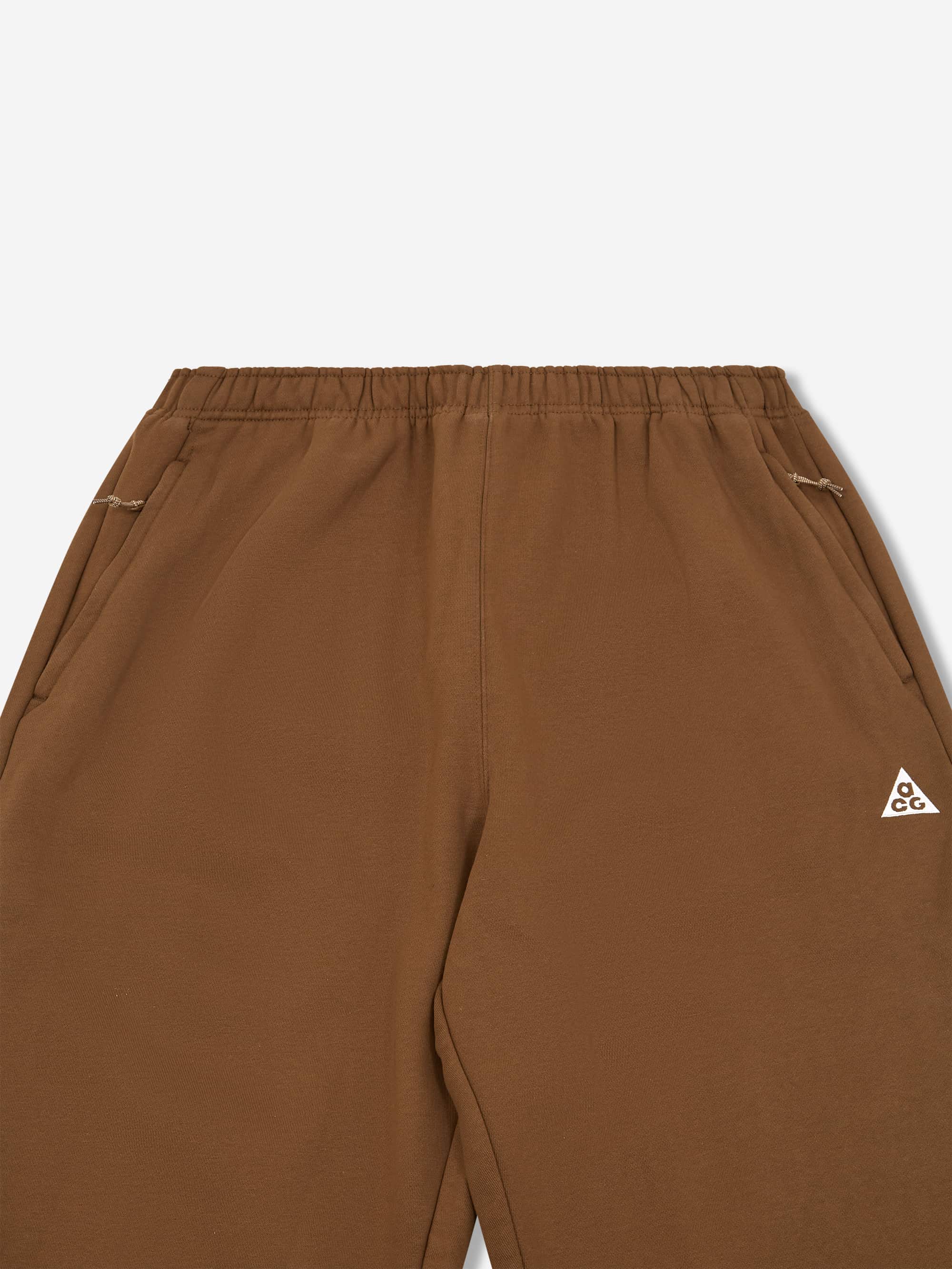 Nike ACG Tuff Fleece Triangle Pant - Mosswood Brown/Summit White - Image 3
