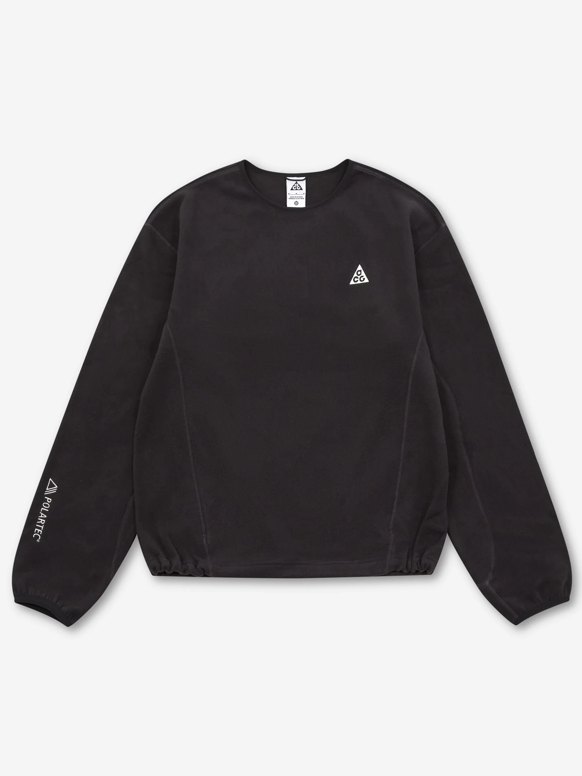 Nike ACG U Wolf Tree Crewneck Sweatshirt - Black/Anthracite