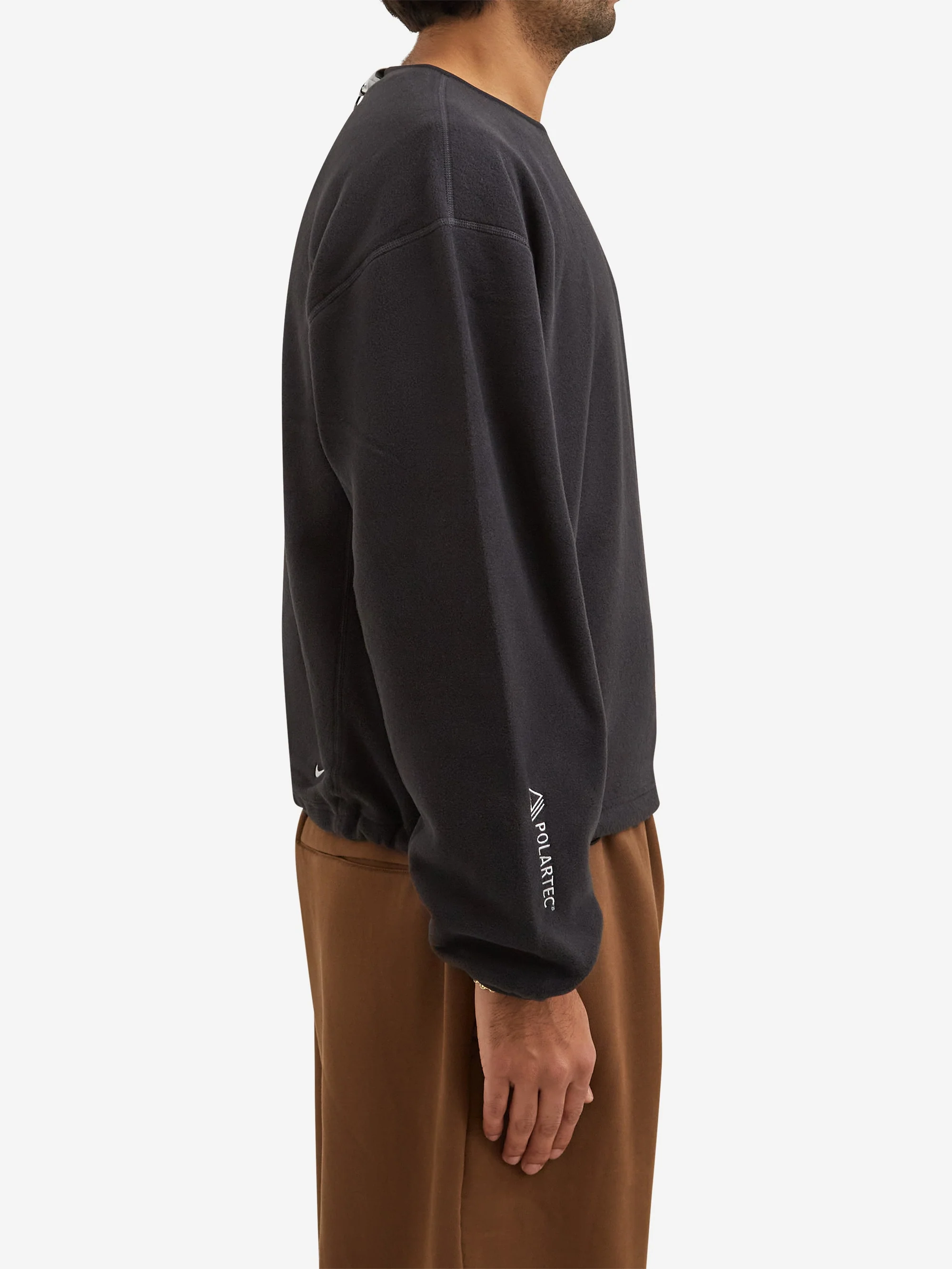 Nike ACG U Wolf Tree Crewneck Sweatshirt - Black/Anthracite - Image 5