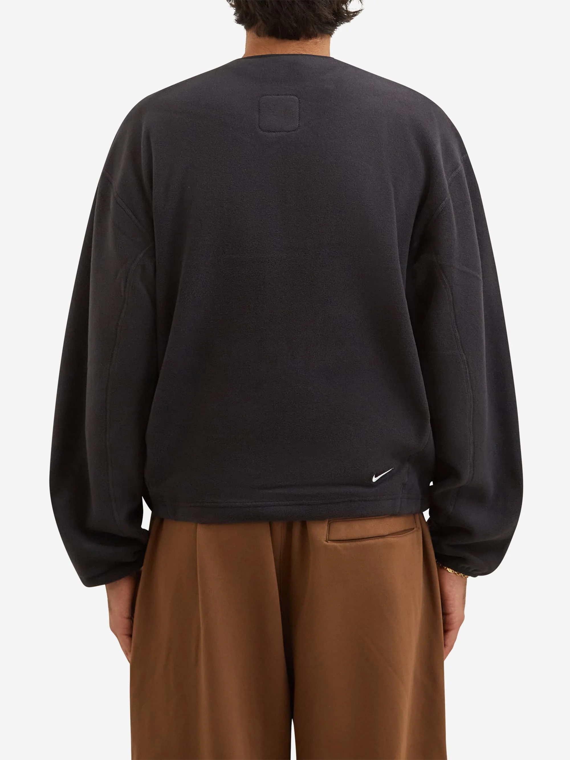 Nike ACG U Wolf Tree Crewneck Sweatshirt - Black/Anthracite - Image 6