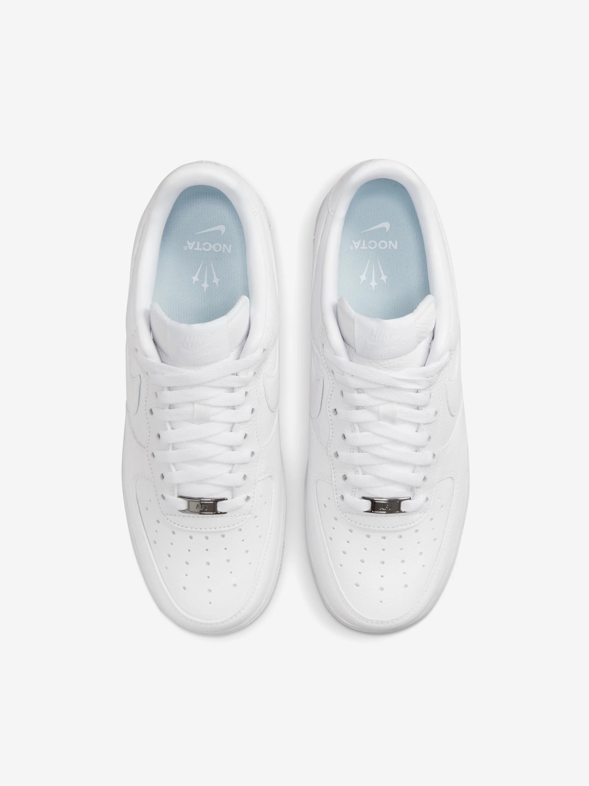 Nike Nocta Air Force 1 Low SP - White/White Cobalt - Image 6