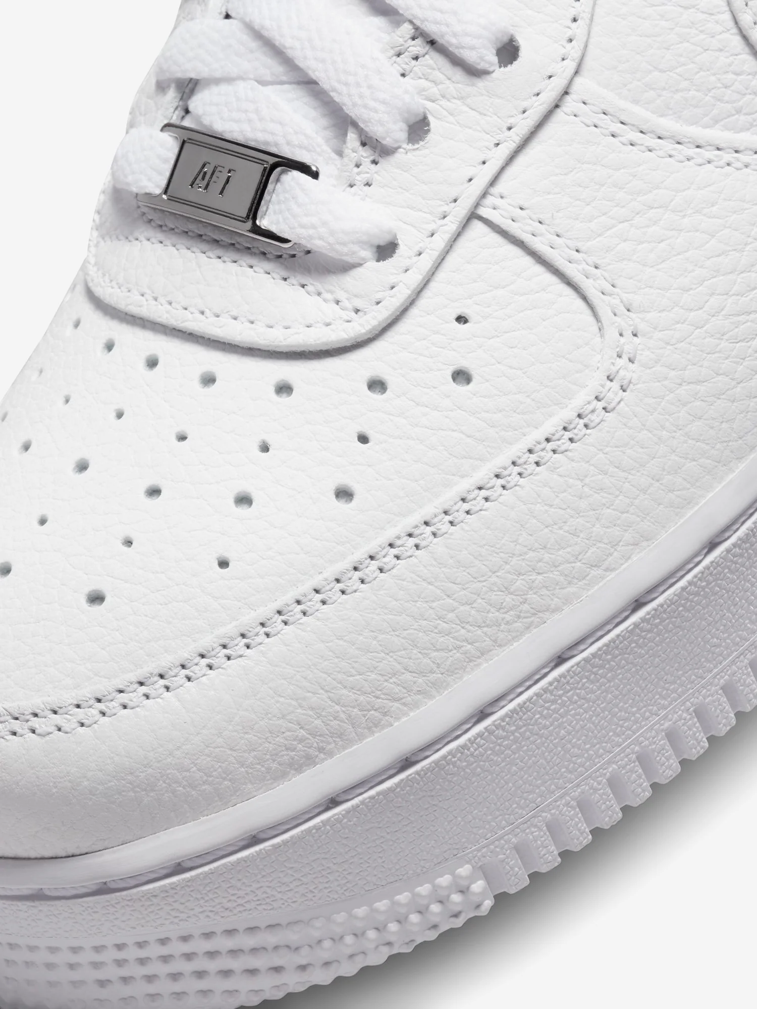 Nike Nocta Air Force 1 Low SP - White/White Cobalt - Image 7